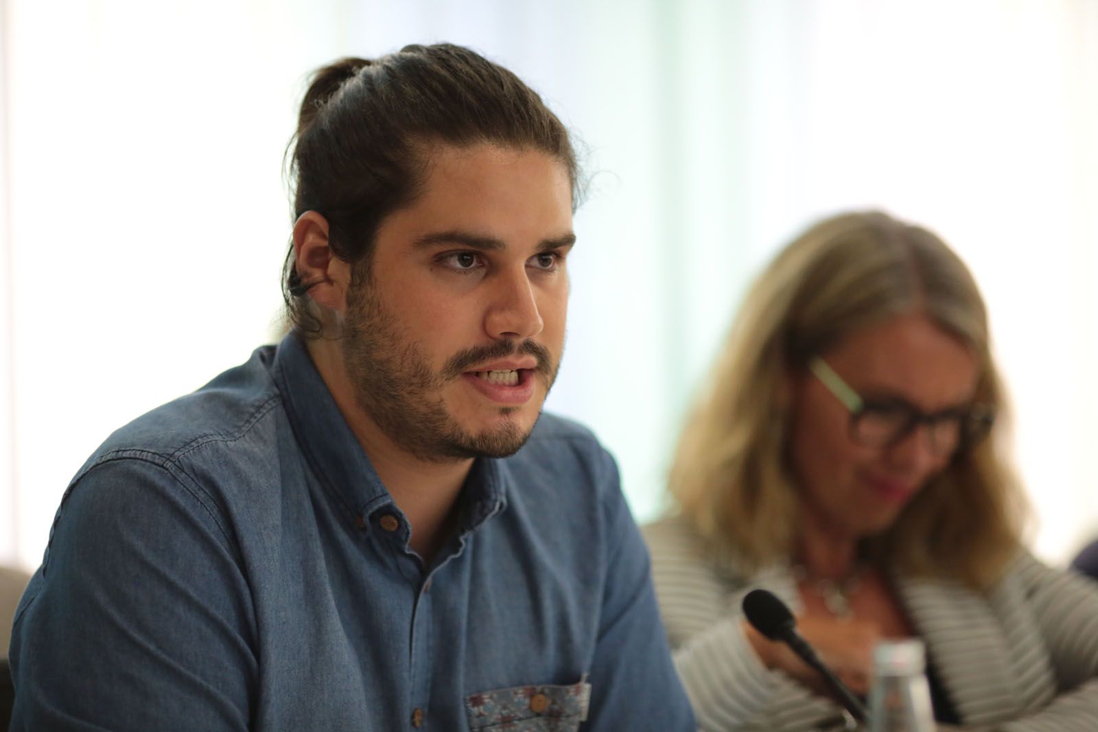  Eric Gómez, en la seva època com a regidor de l'Ajuntament de Sant Cugat. FOTO: Artur Ribera