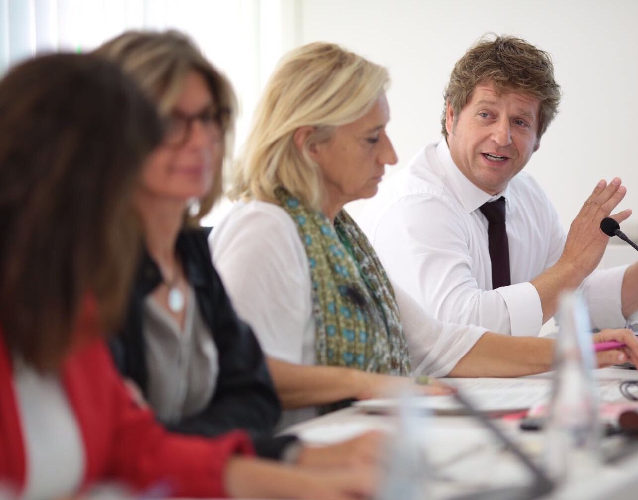 Intervenció de Pere Soler en un ple municipal de Sant Cugat. Foto: Artur Ribera