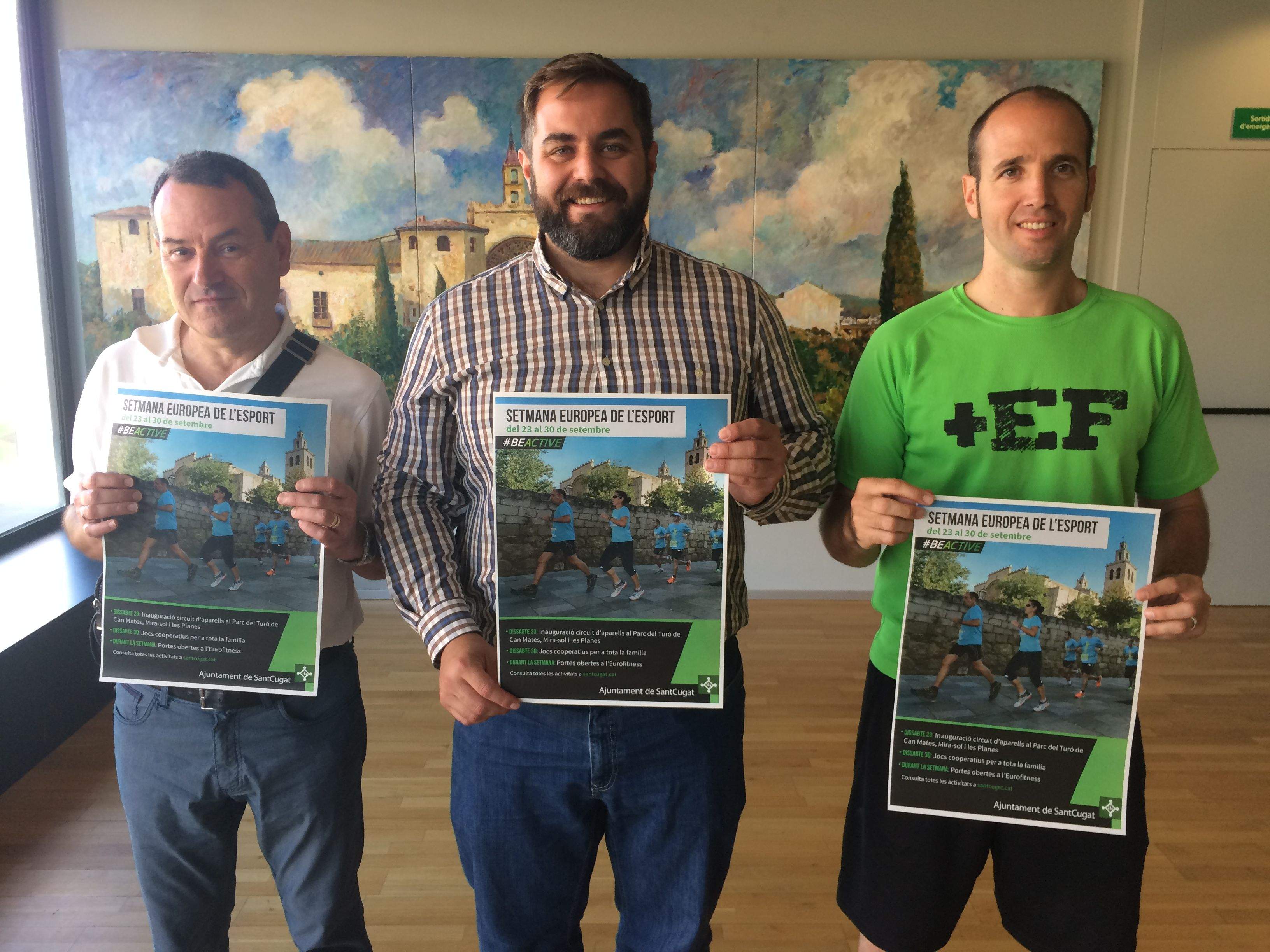 Rafa Robledo, Eloi Rovira i Joan Toll. FOTO: Àlex López Puig