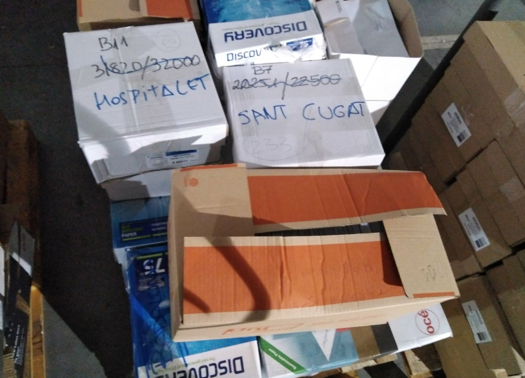 Caixes intervingudes per la Guàrdia Civil