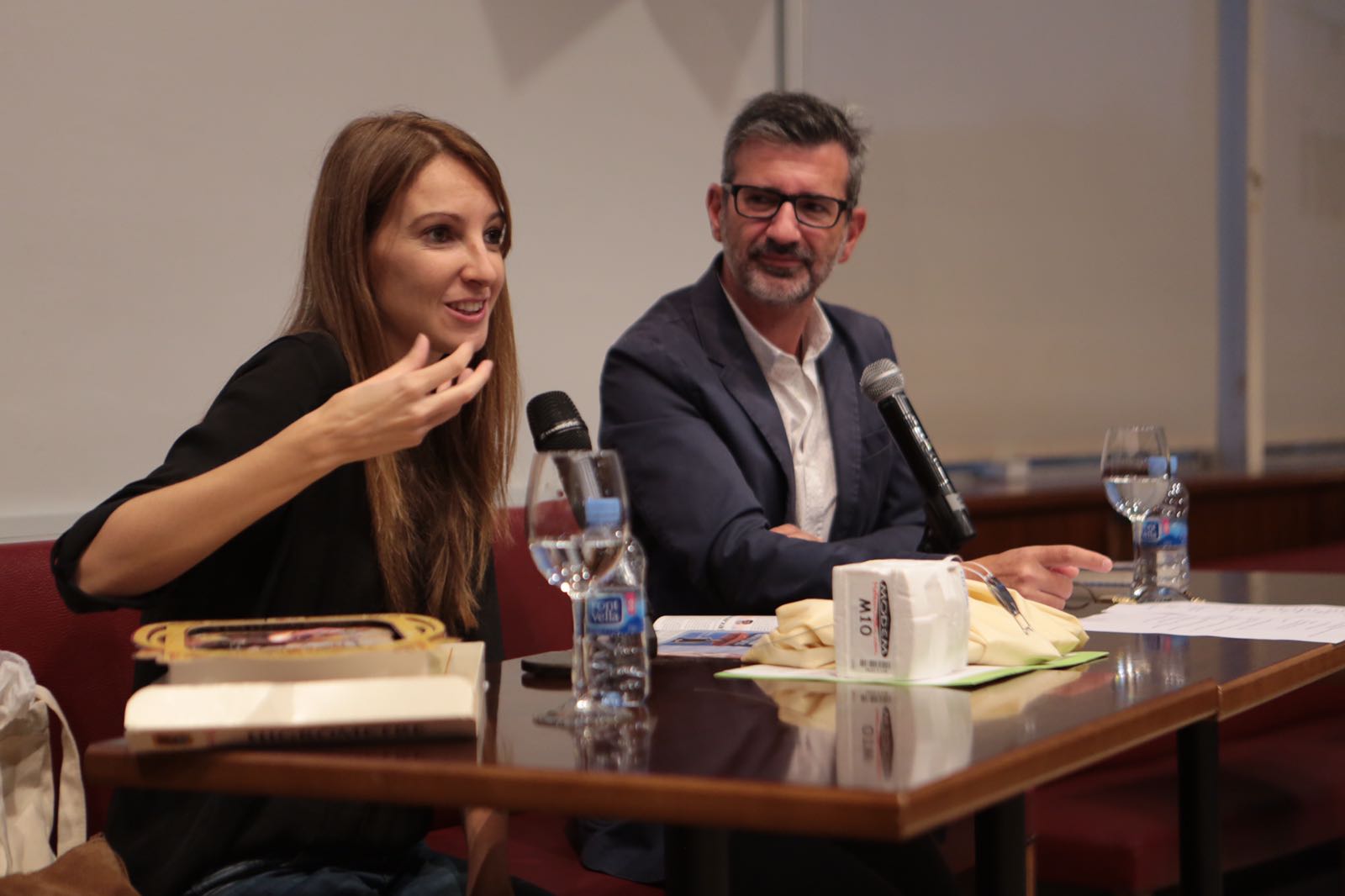 Mònica Usart i Josep Maria Vallès. Foto: A. Ribera