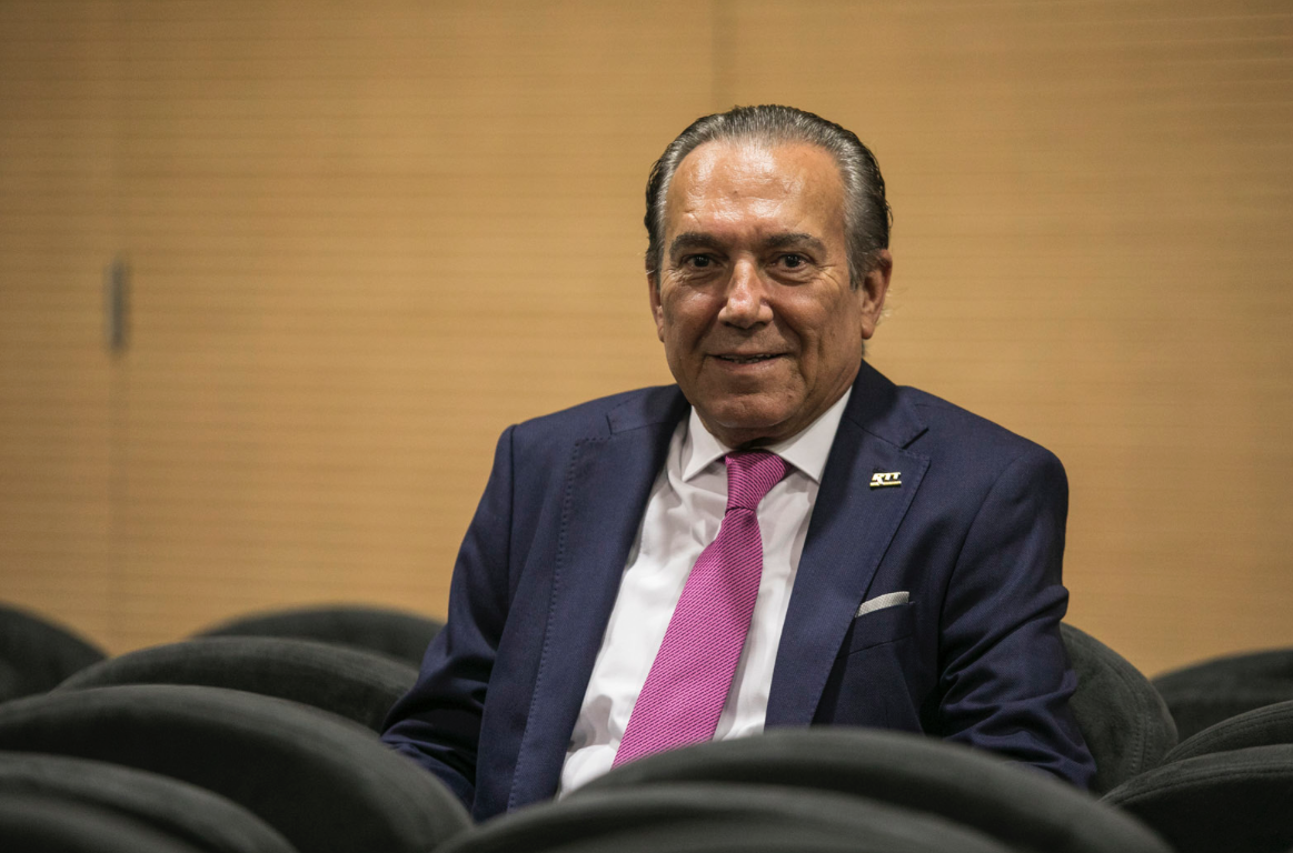 Justo Molinero, a Sant Cugat FOTO: Lali Puig