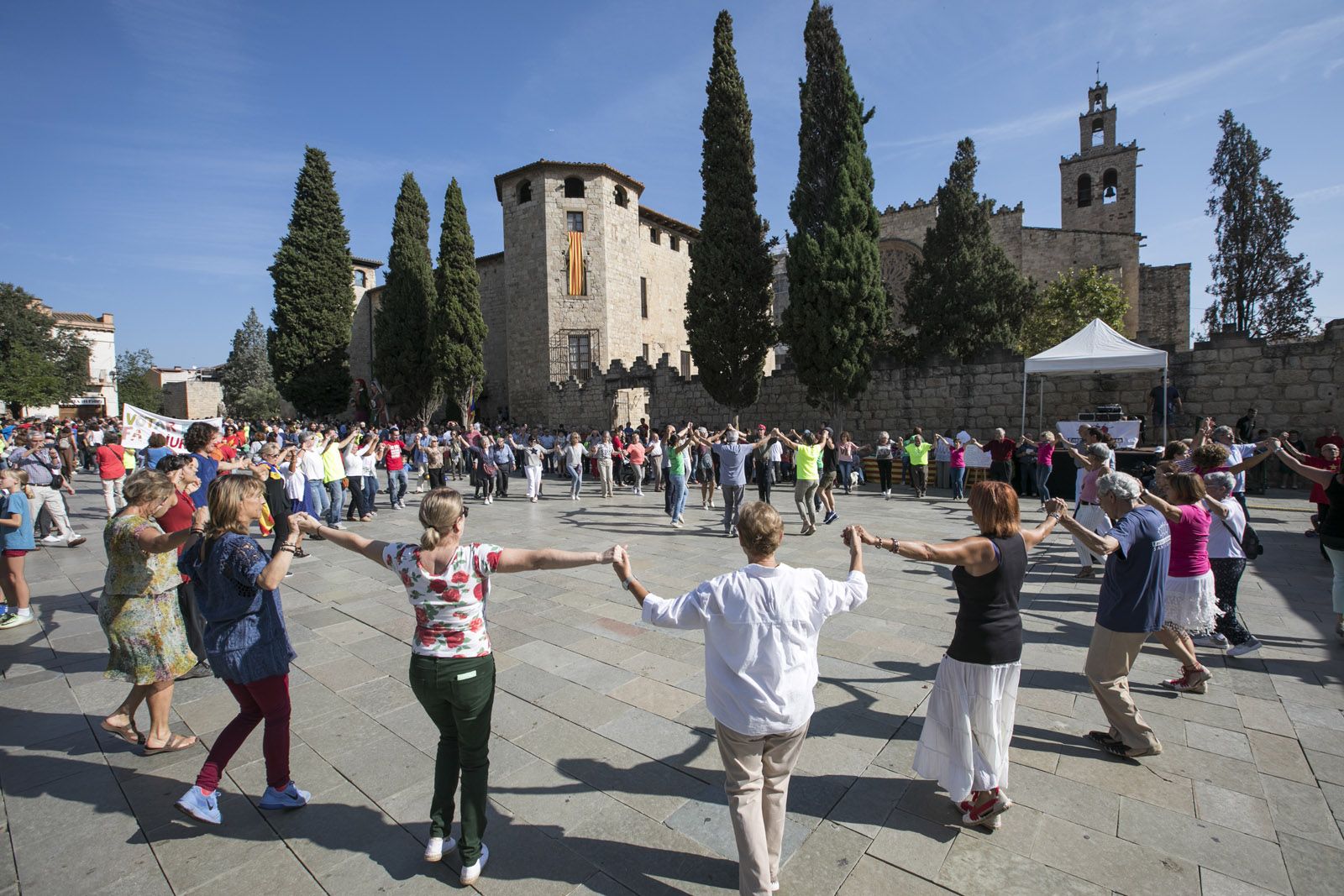  Aplec de la Sardana a la Plaça d’Octavià. FOTO: Lali Puig