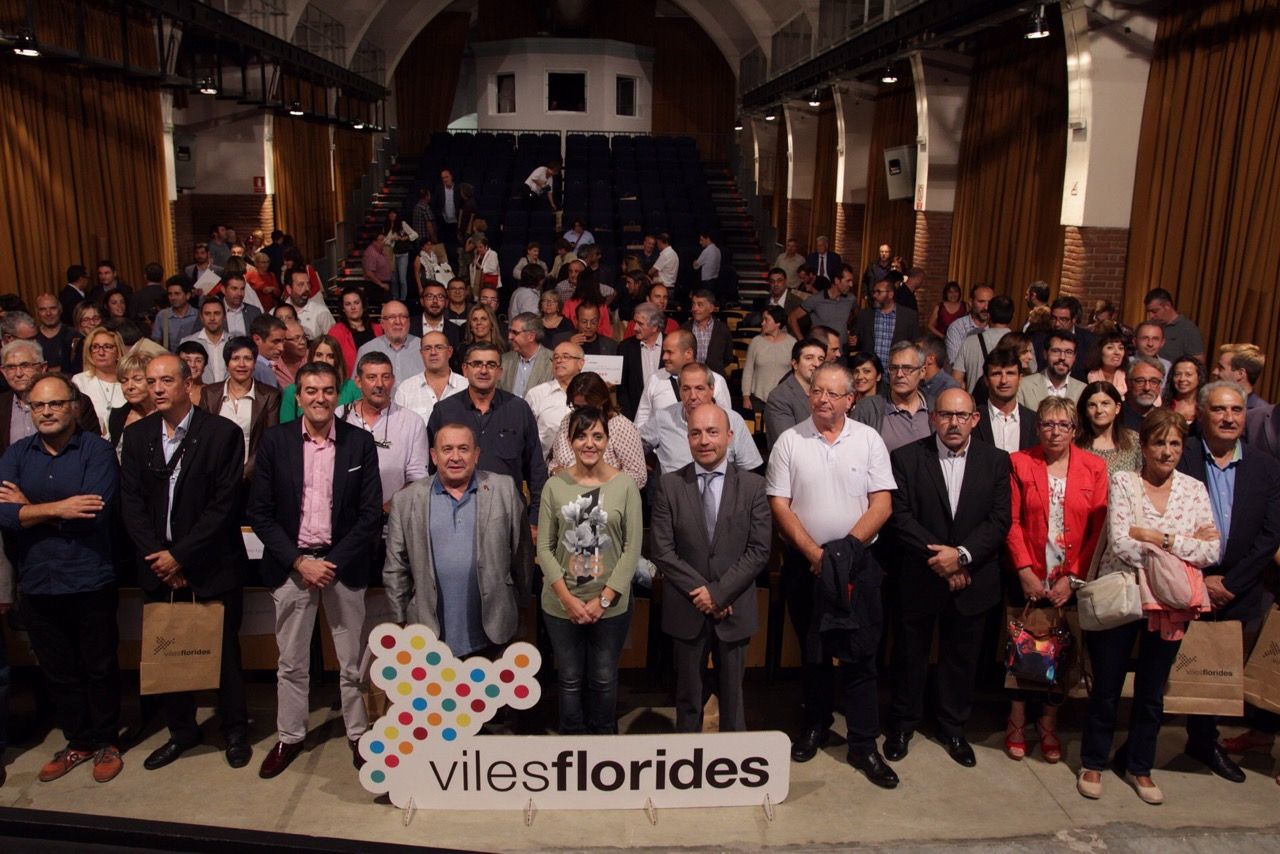 L'acte es va celebrar el passat divendres 23 de setembre a Mollet del Vallès, i va aplegar 275 persones de l'àmbit municipal i el sector de la jardineria i el paisatgisme FOTO: Cedida