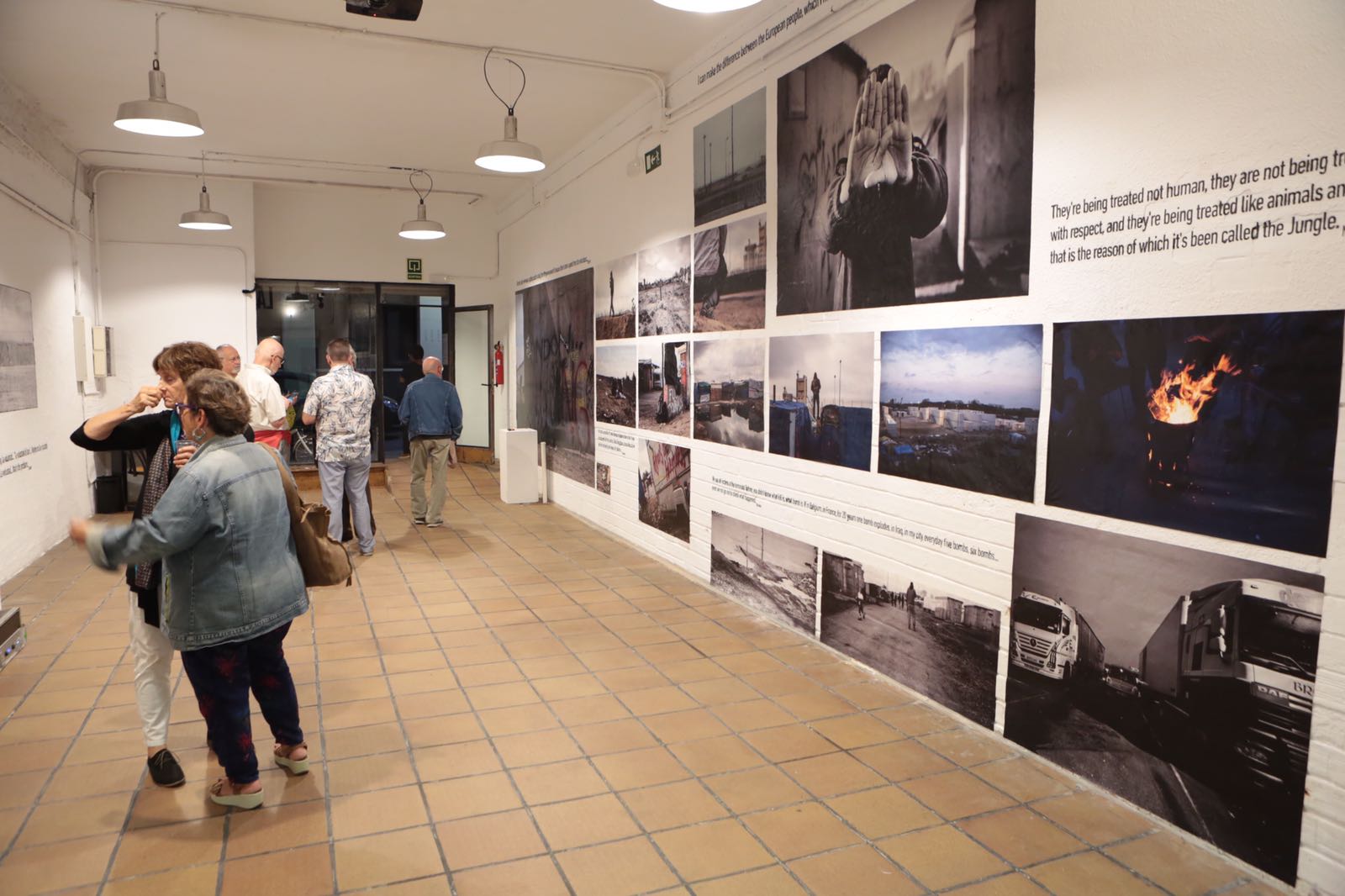 L'exposició e spot veure a És-Fera 72. FOTOS: Artur Ribera