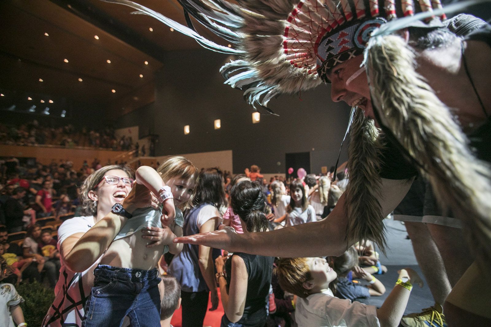 Doctor Prat al Festival Petits Camaleons. FOTO: Lali Puig