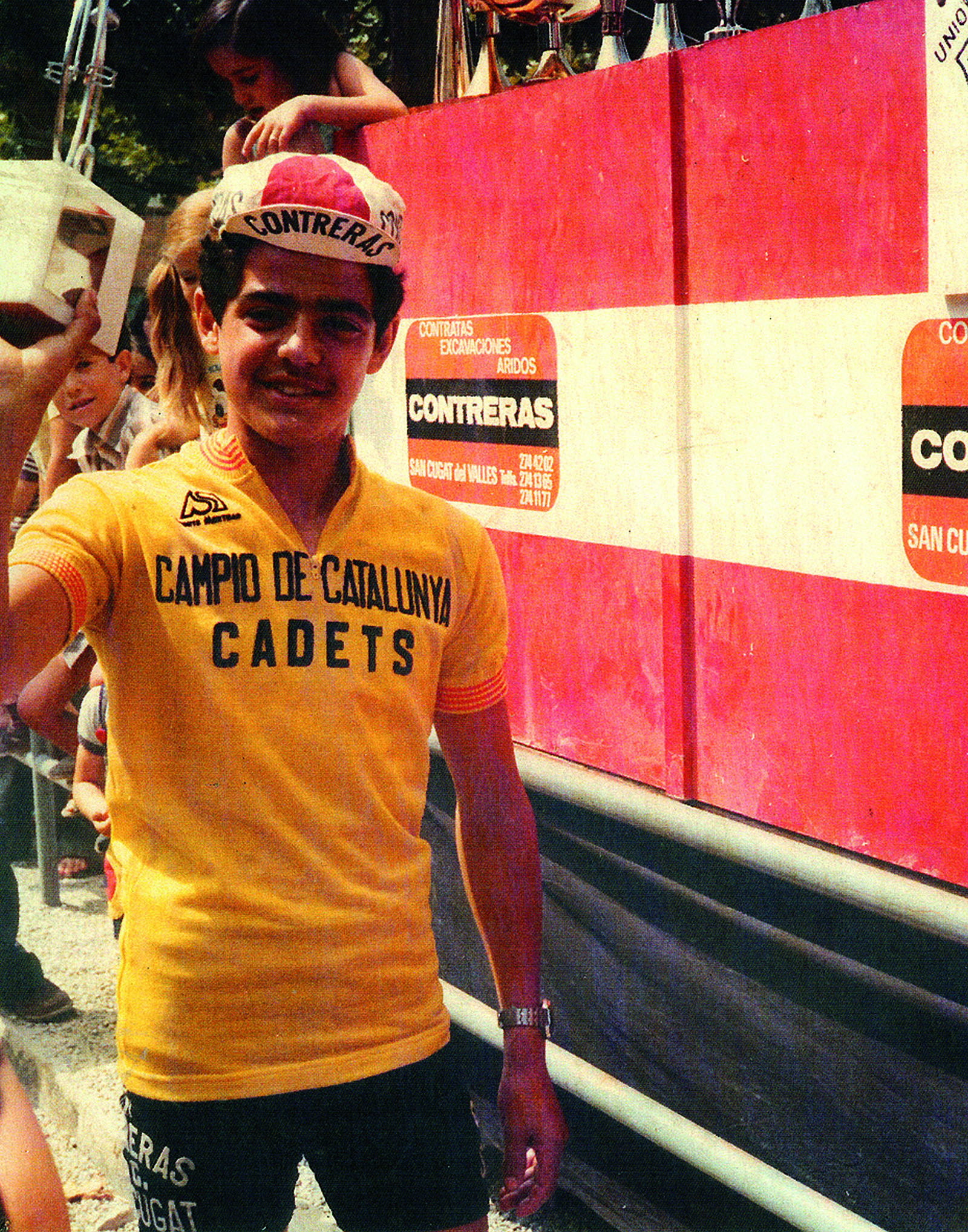 El santcugatenc José Sánchez va ser l’any 1978 el campió de Catalunya en categoria cadet.