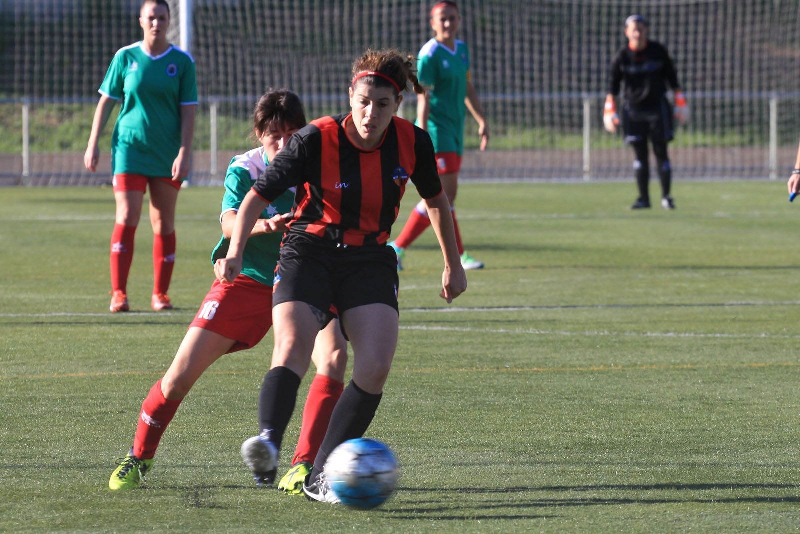 El Sant Cugat FC ha perdut (1-2) amb la UE Porqueres. FOTO: Lali Álvarez