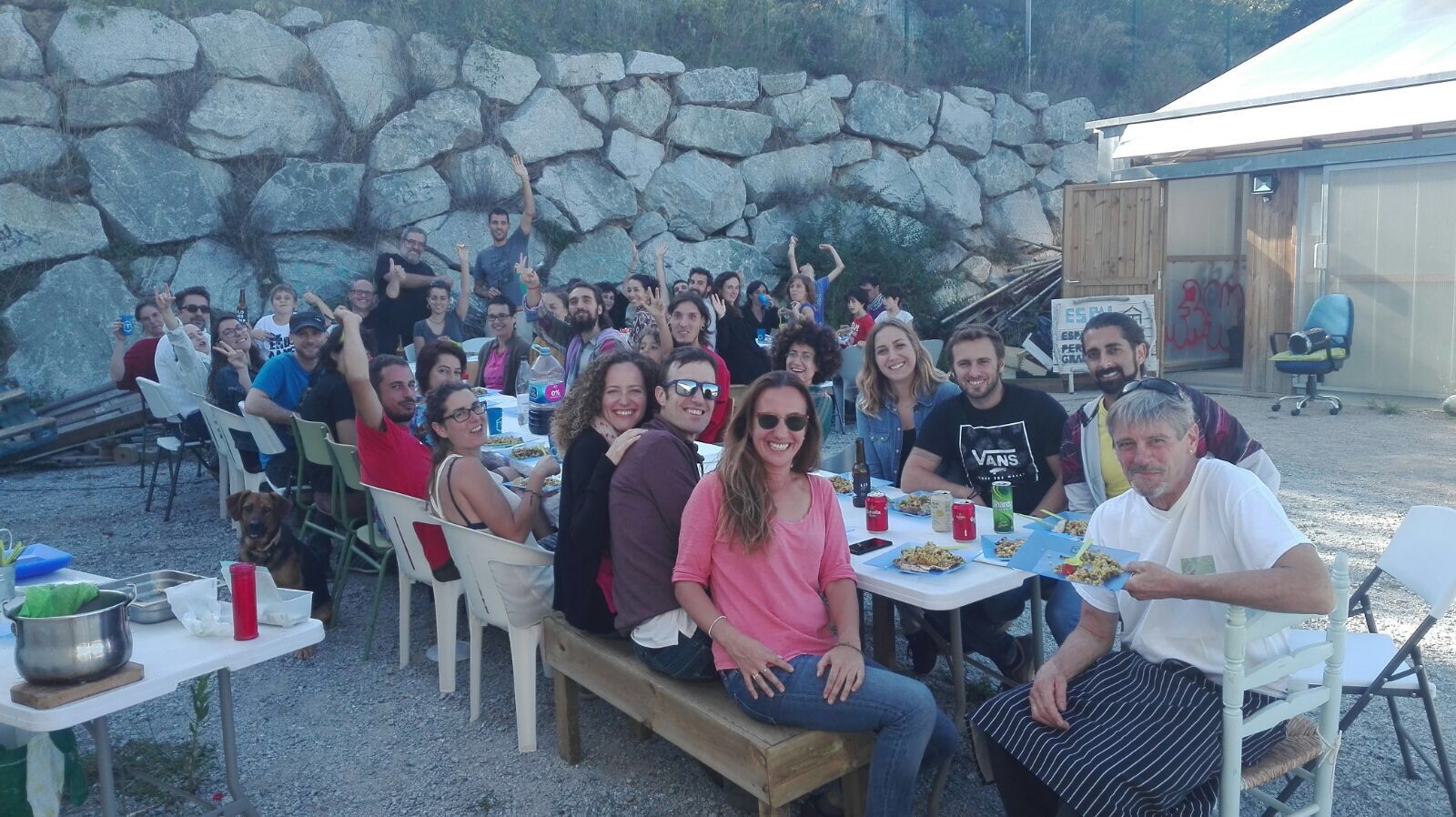 Moment de la paella popular FOTO: Cedida 