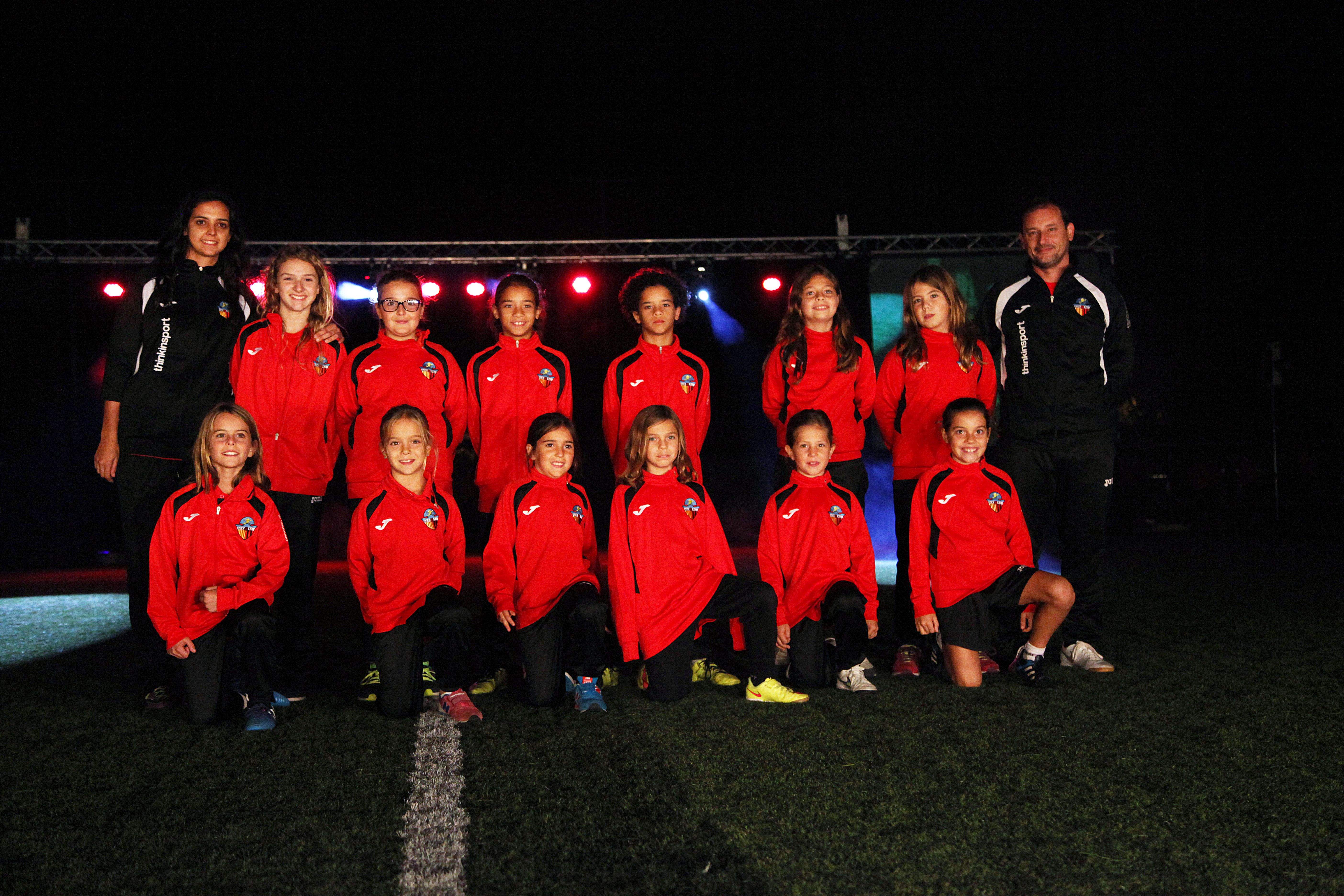 Una de les imatges de la presentació del Sant Cugat FC al 2015. FOTO: Lali Puig