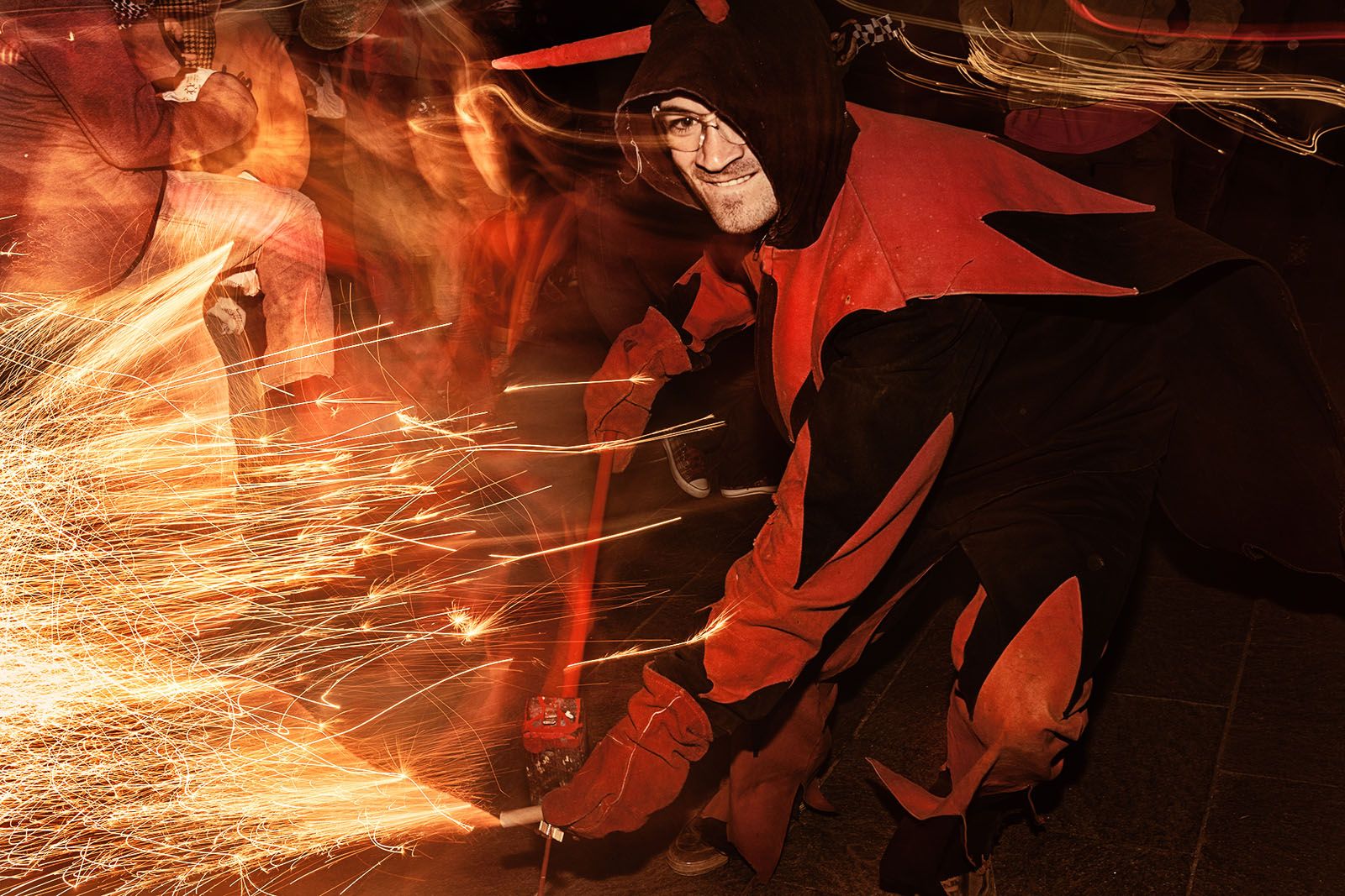 Oscar bayona pie   correfocs