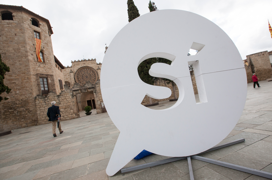 Les entitats sobiranistes analitzen el moment actual FOTO: Lali Puig