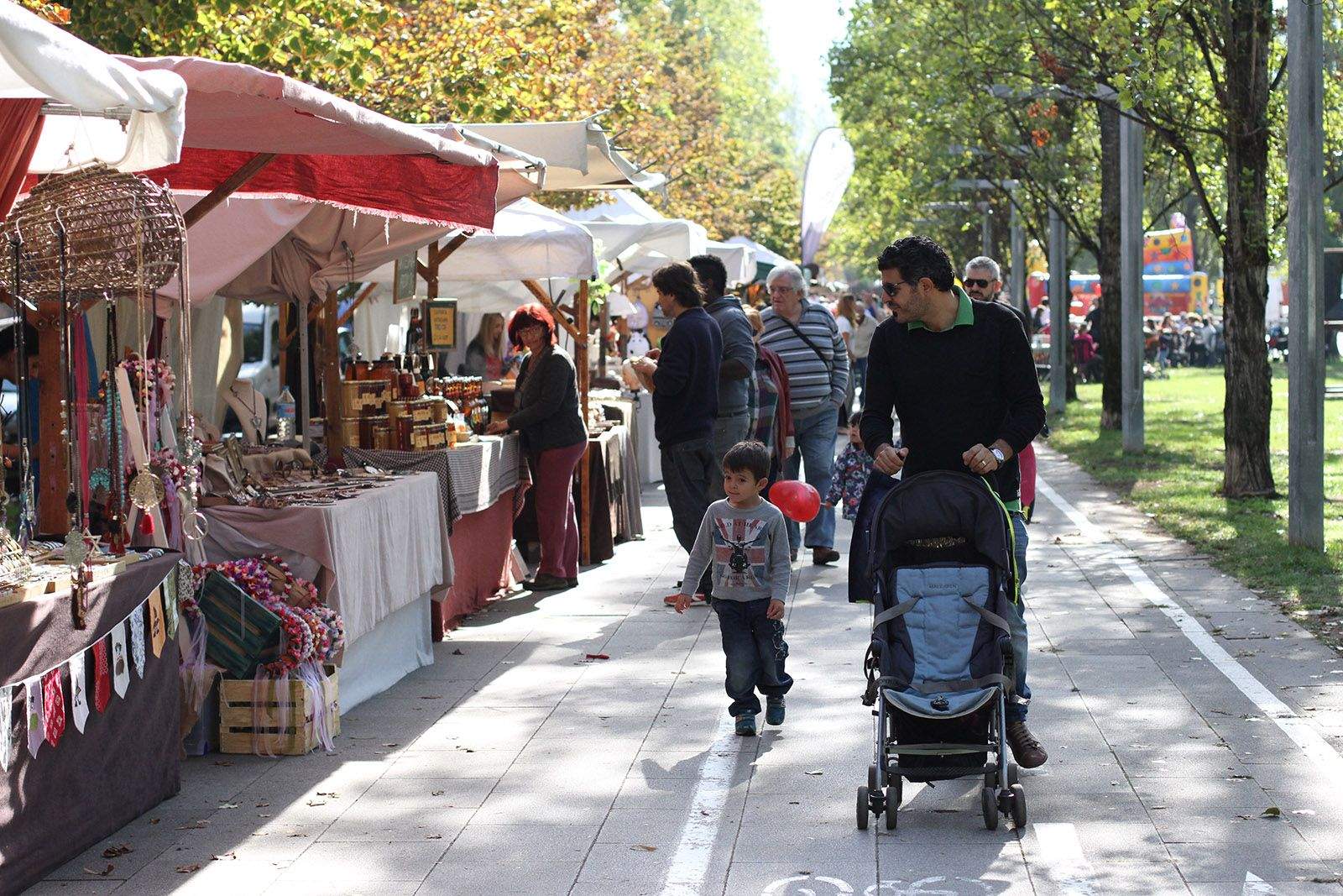 La festa tindrà lloc al passeig de Francesc Macià FOTO: Haidy Blanch 