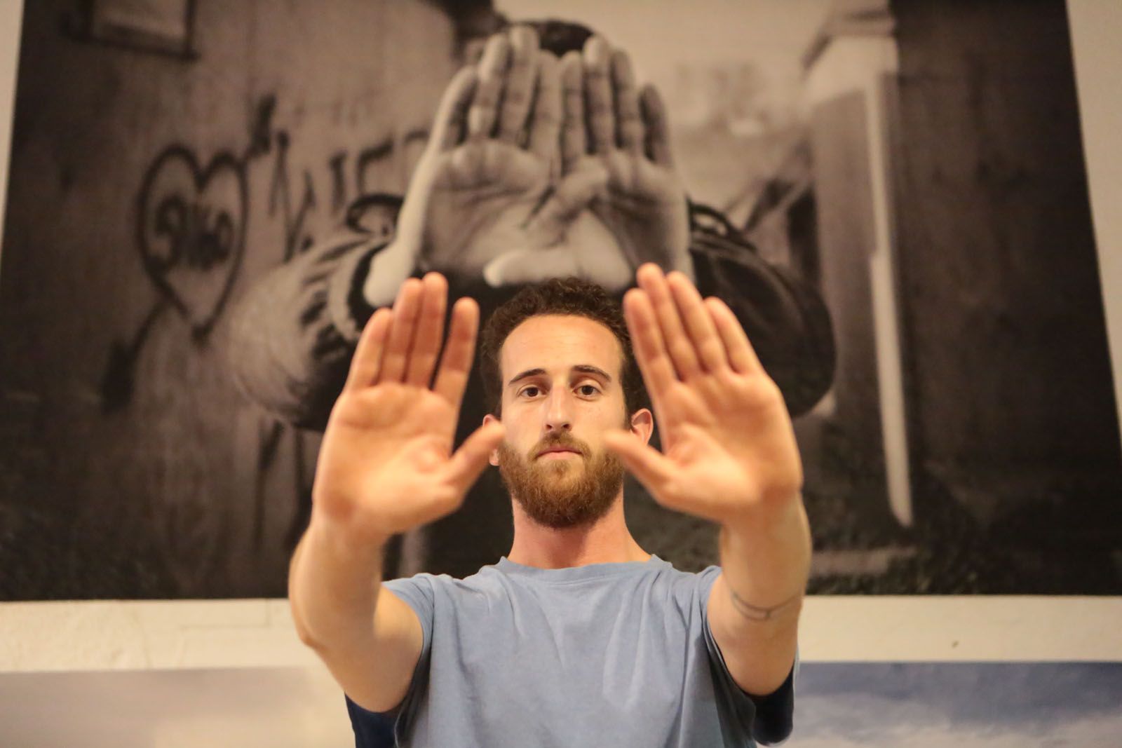 Yves Dimant és un jove fotògraf santcugatenc. FOTOS: Artur Ribera