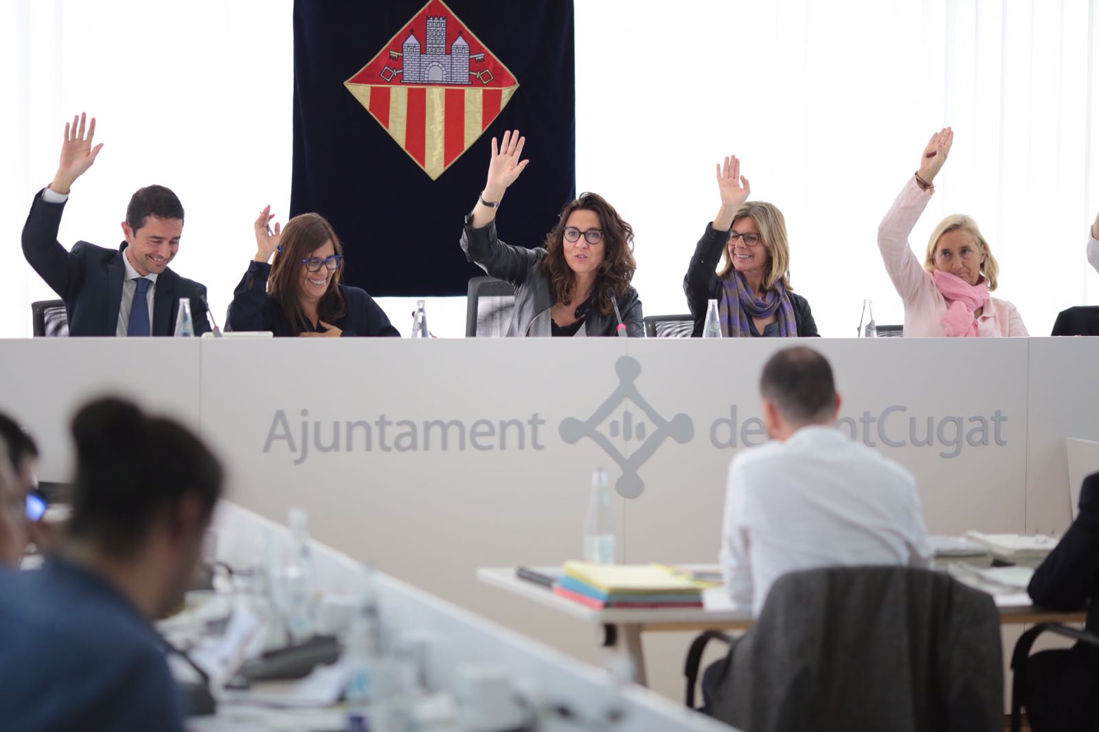 El govern municipal ha aprovat els pressupostos pel 2018 FOTO: Artur Ribera