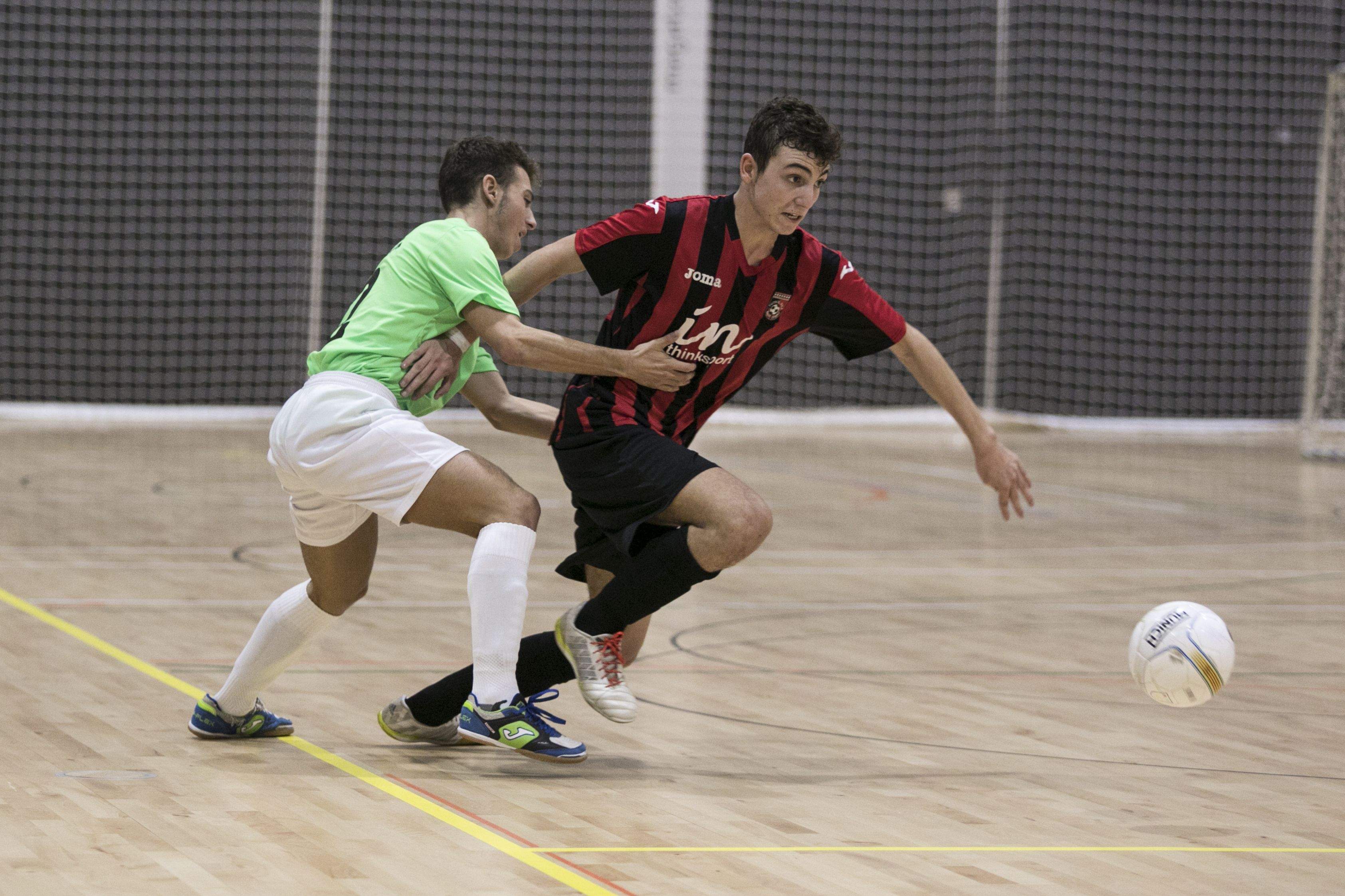 El Futbol Sala Sant Cugat és un dels tres clubs que utilitza aquest equipament. FOTO: Lali Puig