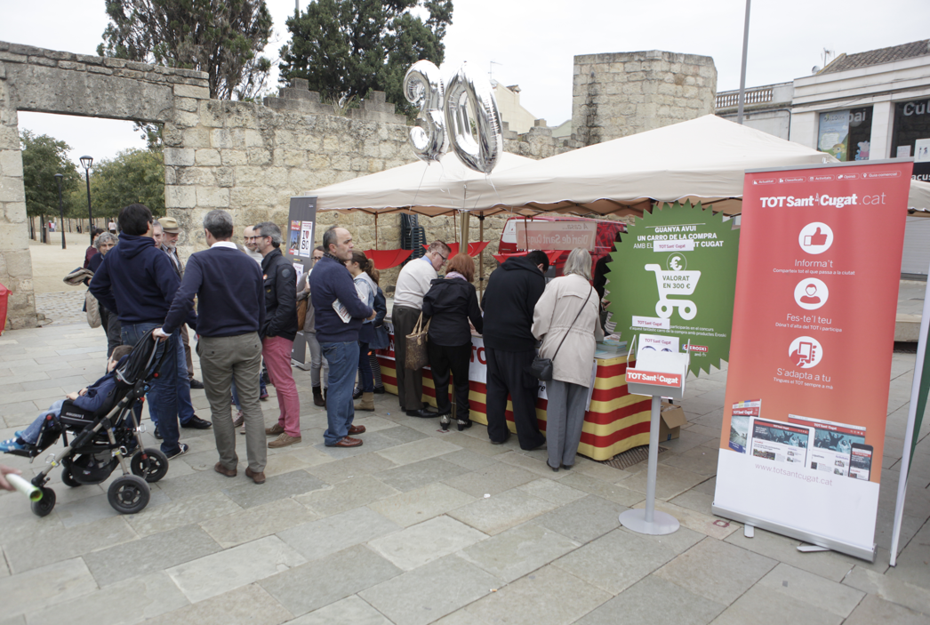 La parada del TOT Sant Cugat en una edició anterior FOTO: Arxiu