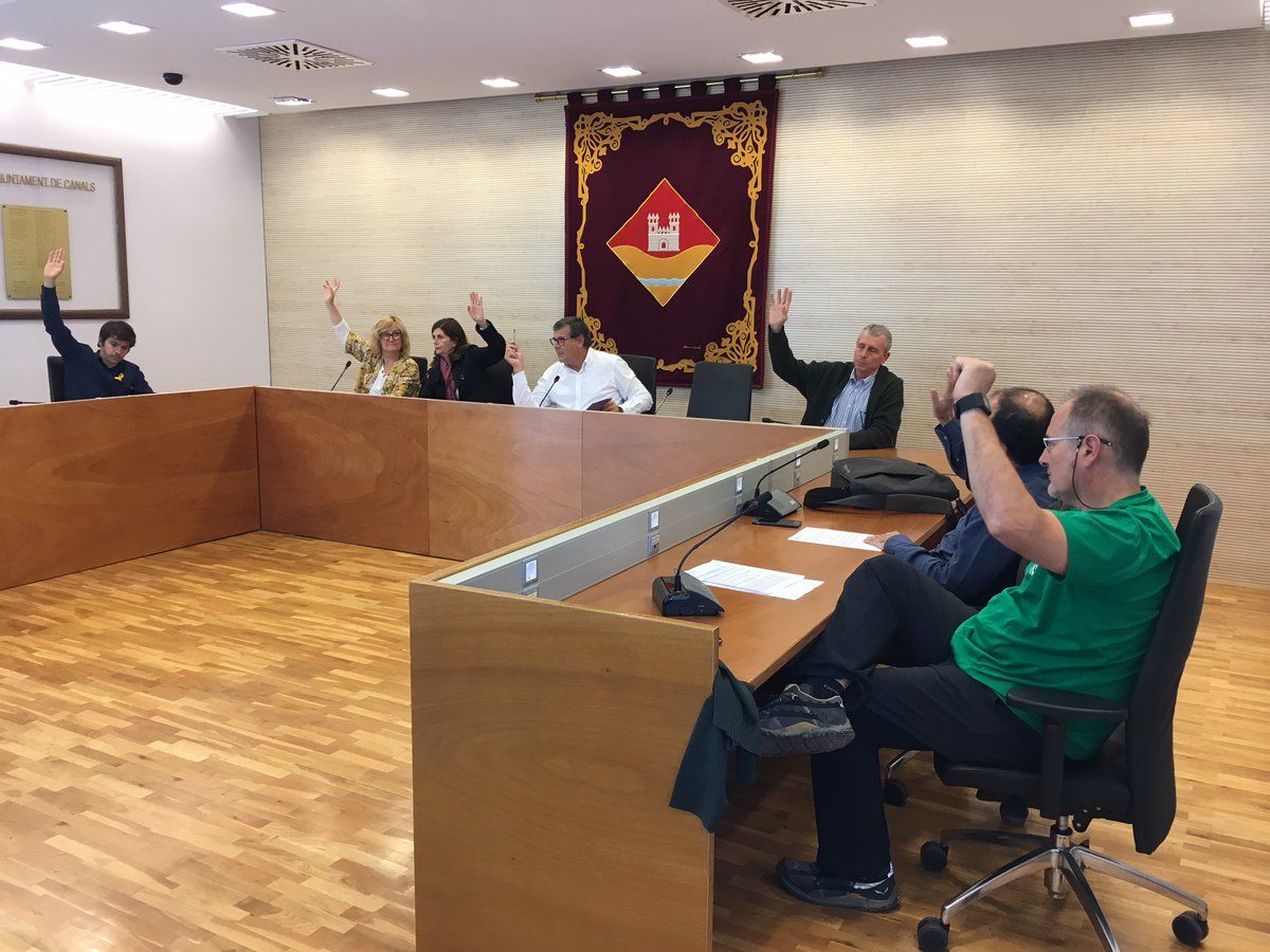 Votació a la Junta de Veïns de Valldoreix FOTO: EMD Valldoreix