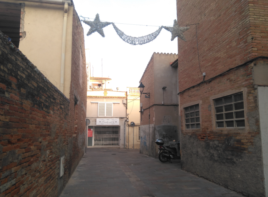 Llums instal·lades aquest 26 d'octubre a Sant Cugat FOTO: TOT Sant Cugat