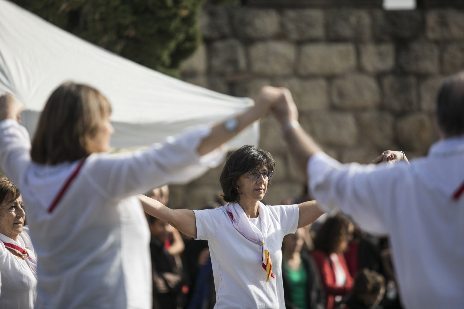 Festa de Tardor: Actuacions d'entitats de cultura popular tradicional a la Plaça d’Octavià. FOTO: Lali Puig
