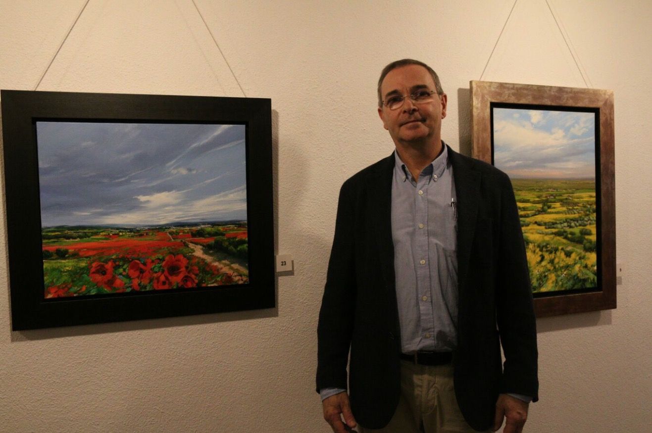 Toni Cassany a la Sala Rusiñol  FOTO: Lali Álvarez