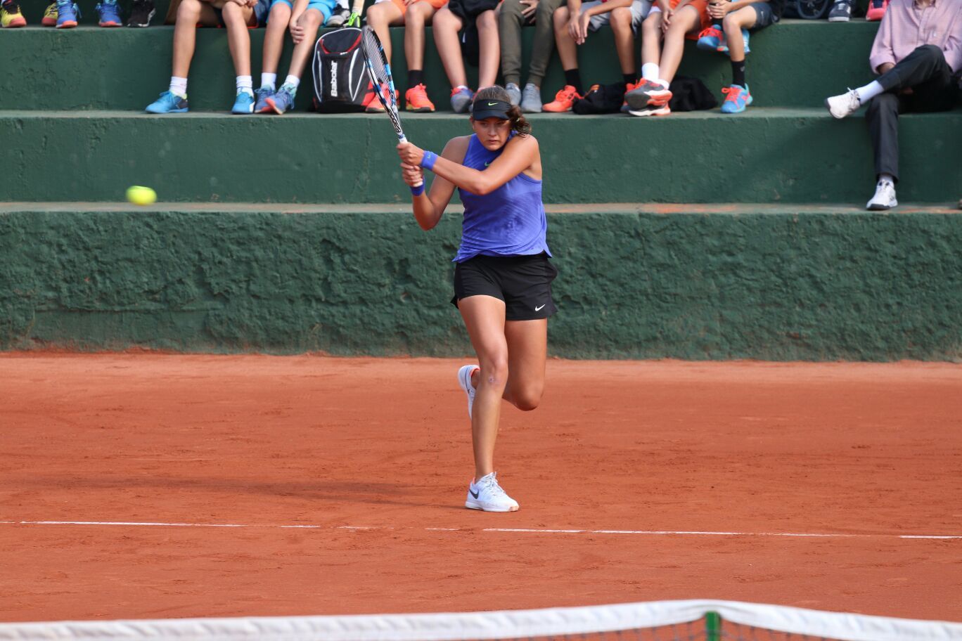 La russa Marta Paigina, de 18 anys, s'ha adjudicat el 13è Open ITF ACV Ciutat de Sant Cugat de tennis femení. FOTO: Lali Álvarez