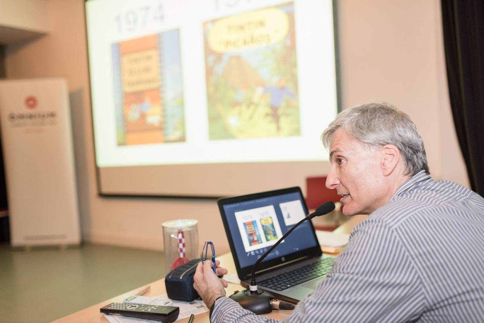 13ª Trobada tintinaire de Catalunya a Sant Cugat. Casa de Cultura. Foto: Oscar Bayona 