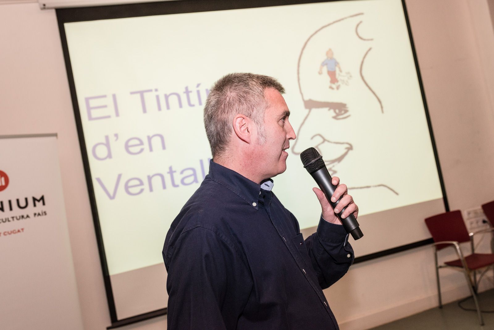 13ª Trobada tintinaire de Catalunya a Sant Cugat. Casa de Cultura. Foto: Oscar Bayona 