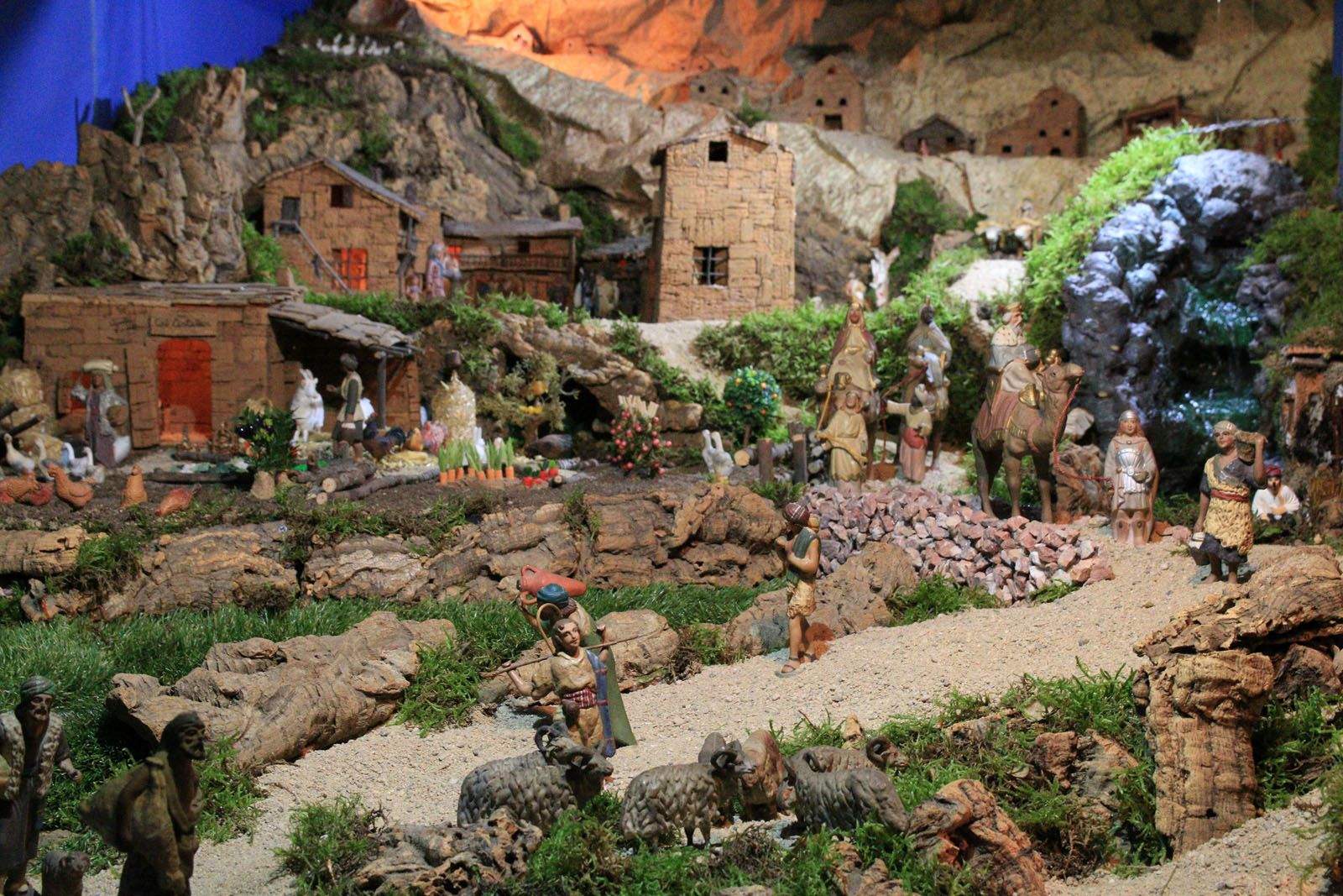 Pessebre de la família Cases FOTO: Artur 