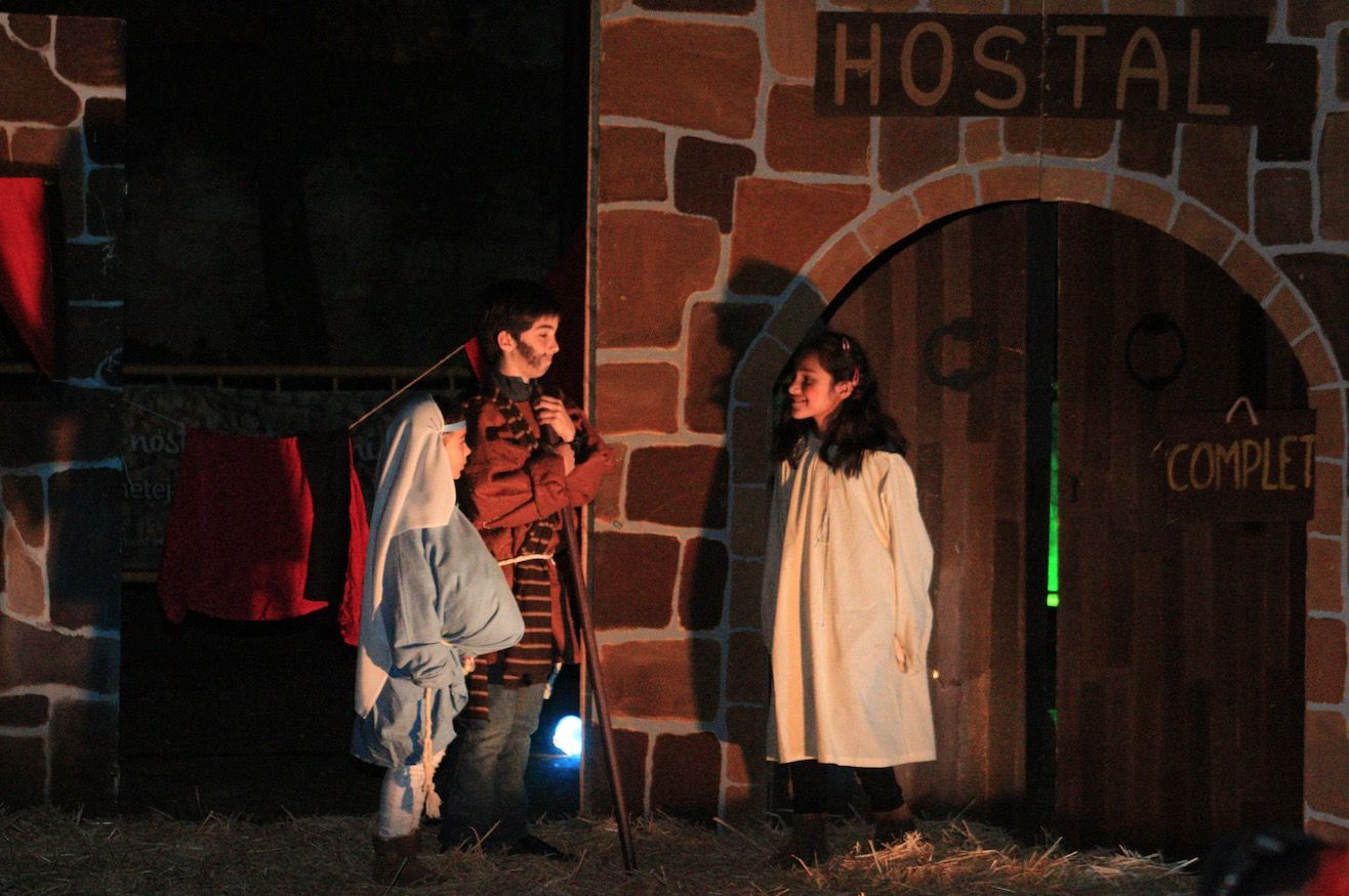 El Pessebre Vivent es representa el 24 de desembre  FOTO: Lali Álvarez