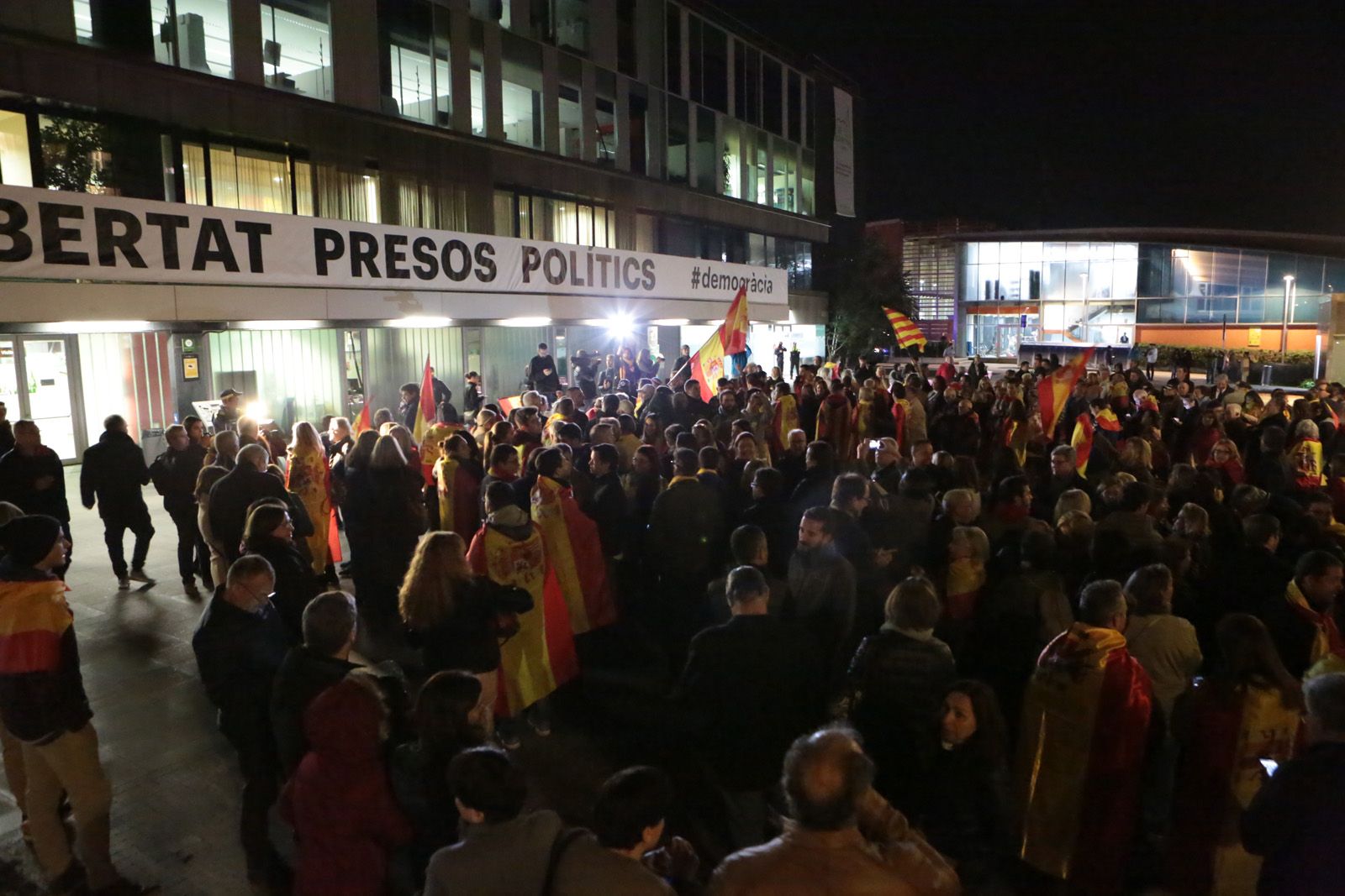 Manifestació espanyolista a Sant Cugat FOTOS: Redacció TOT Sant Cugat