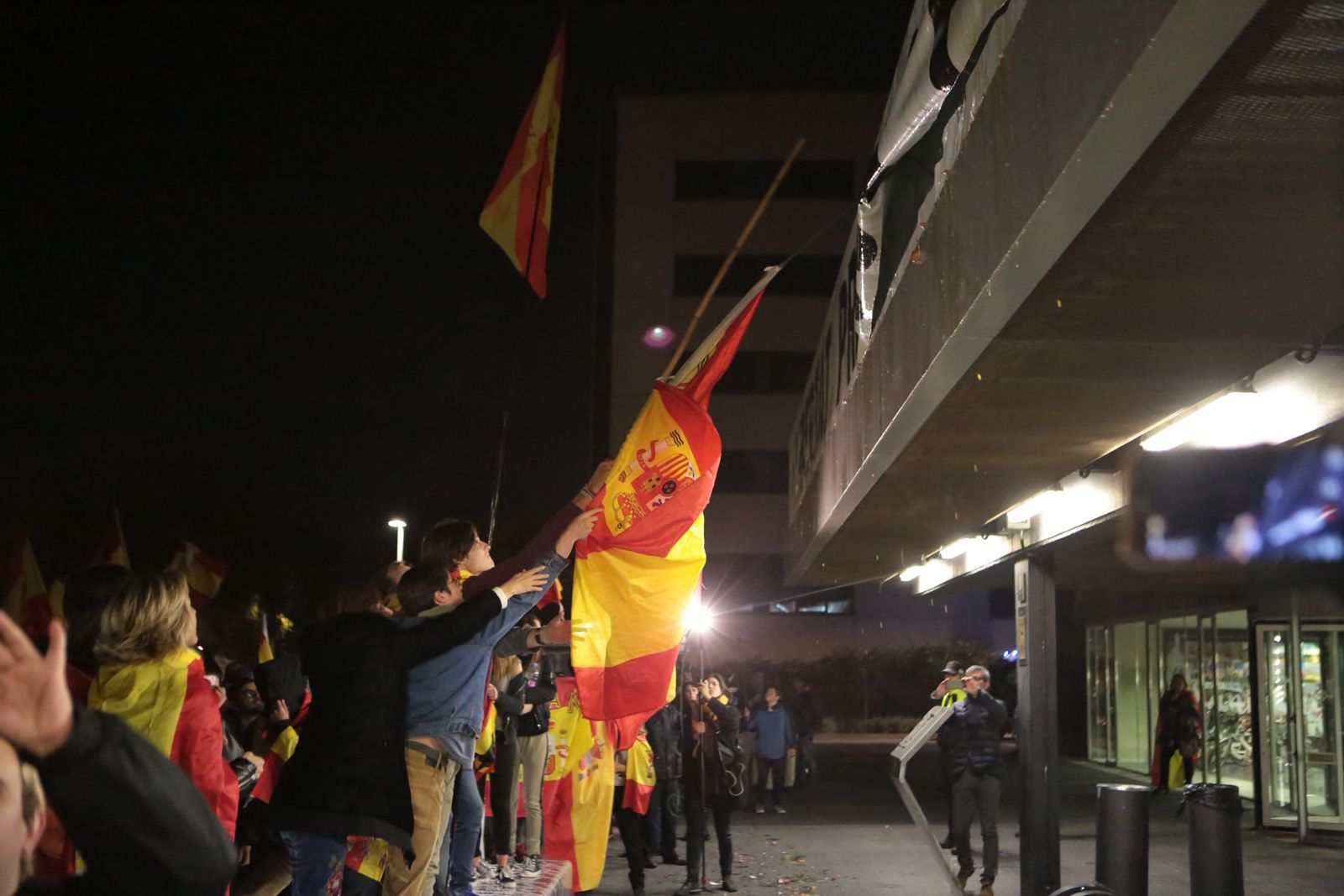 Manifestació espanyolista a Sant Cugat FOTOS: Redacció TOT Sant Cugat