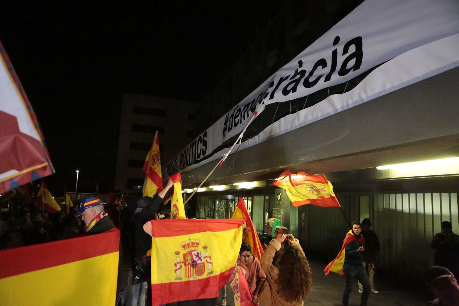 Manifestació espanyolista a Sant Cugat FOTOS: Redacció TOT Sant Cugat