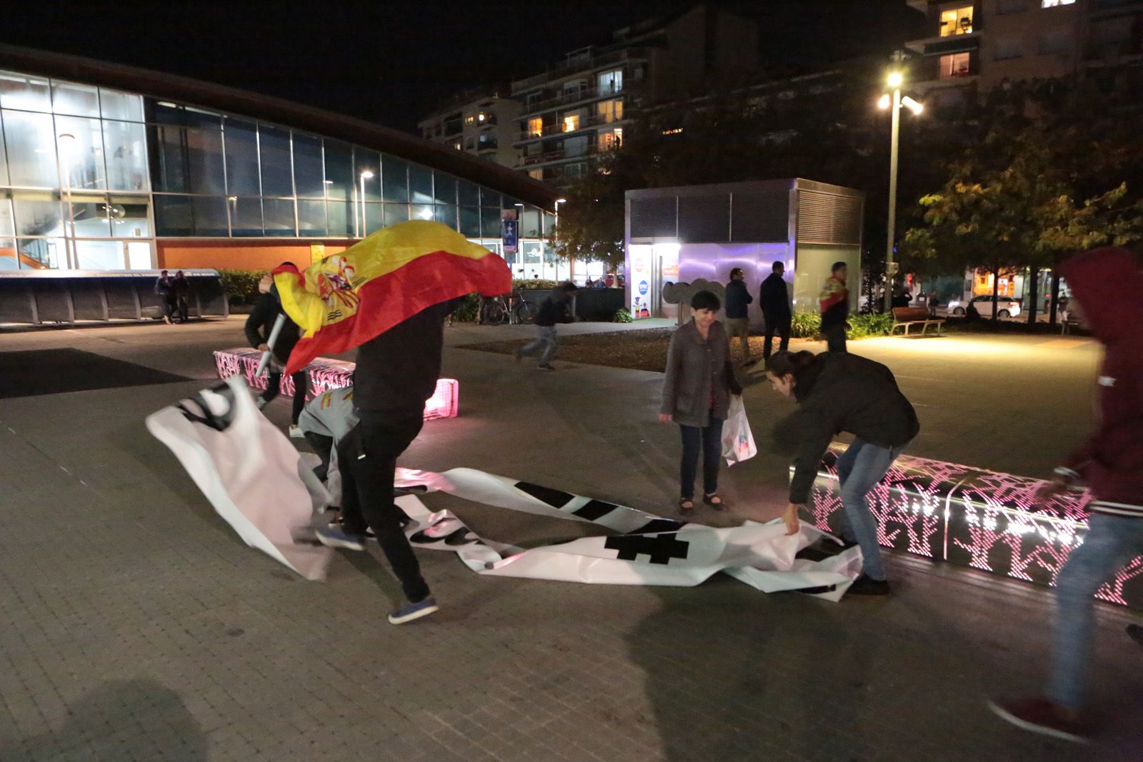 Manifestació espanyolista a Sant Cugat FOTOS: Redacció TOT Sant Cugat