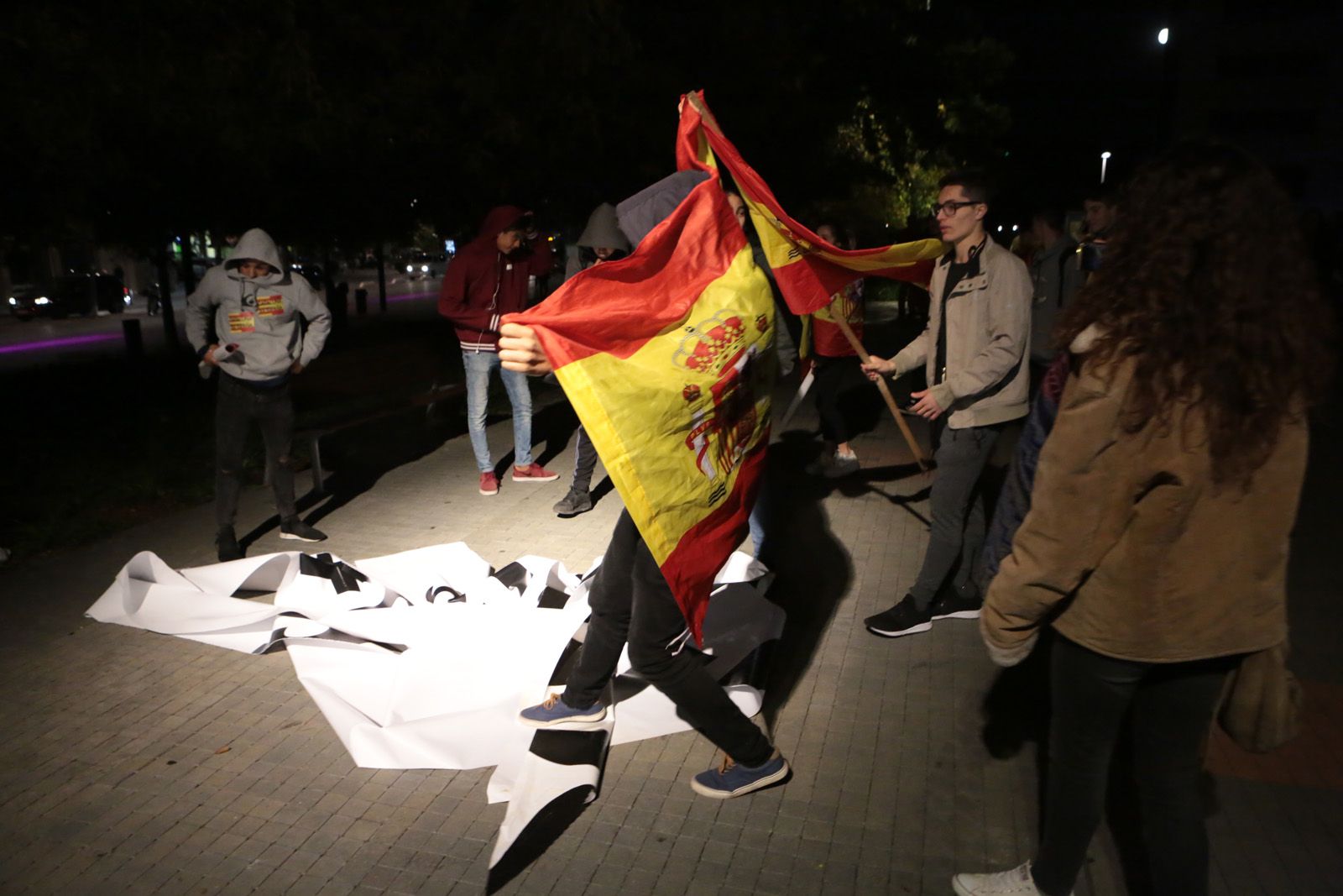 Manifestació espanyolista a Sant Cugat FOTOS: Redacció TOT Sant Cugat
