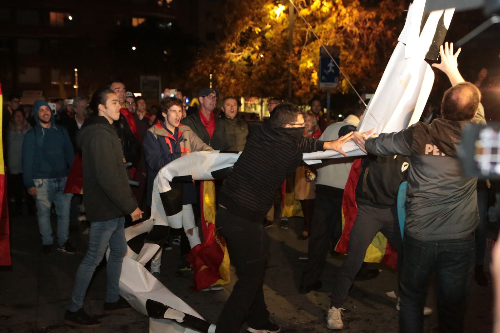 Manifestació espanyolista a Sant Cugat FOTOS: Redacció TOT Sant Cugat