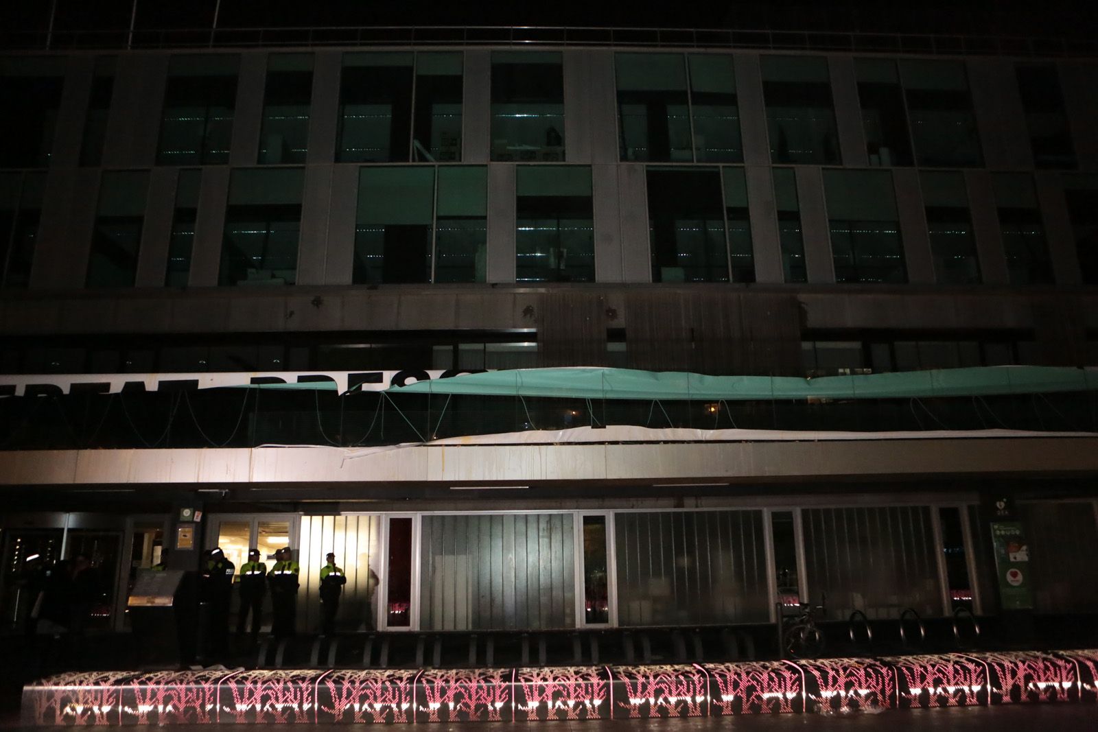 Manifestació espanyolista a Sant Cugat
