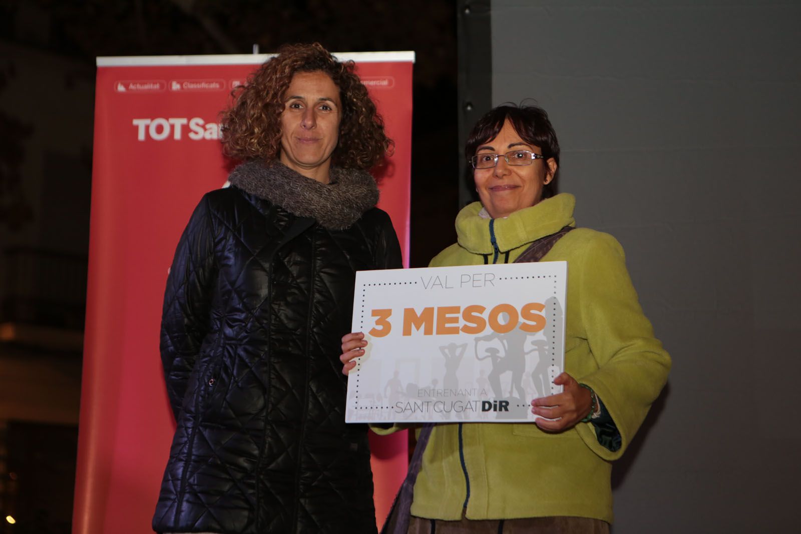 El primer premi de la Categoria Esports és per la foto feta per Rosa Farreres