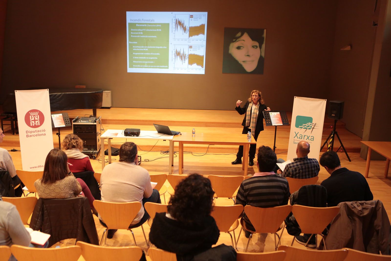 La presentació s'ha fet a l'Escola Municipal de Música de Sant Cugat FOTO: Artur Ribera