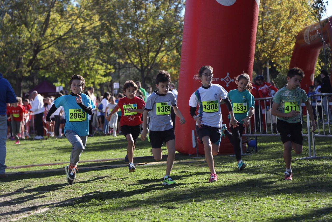 Les sortides llençades en les categories prebenjamí, benjamí i aleví han estat la principal novetat d'enguany. FOTO: Lali Puig