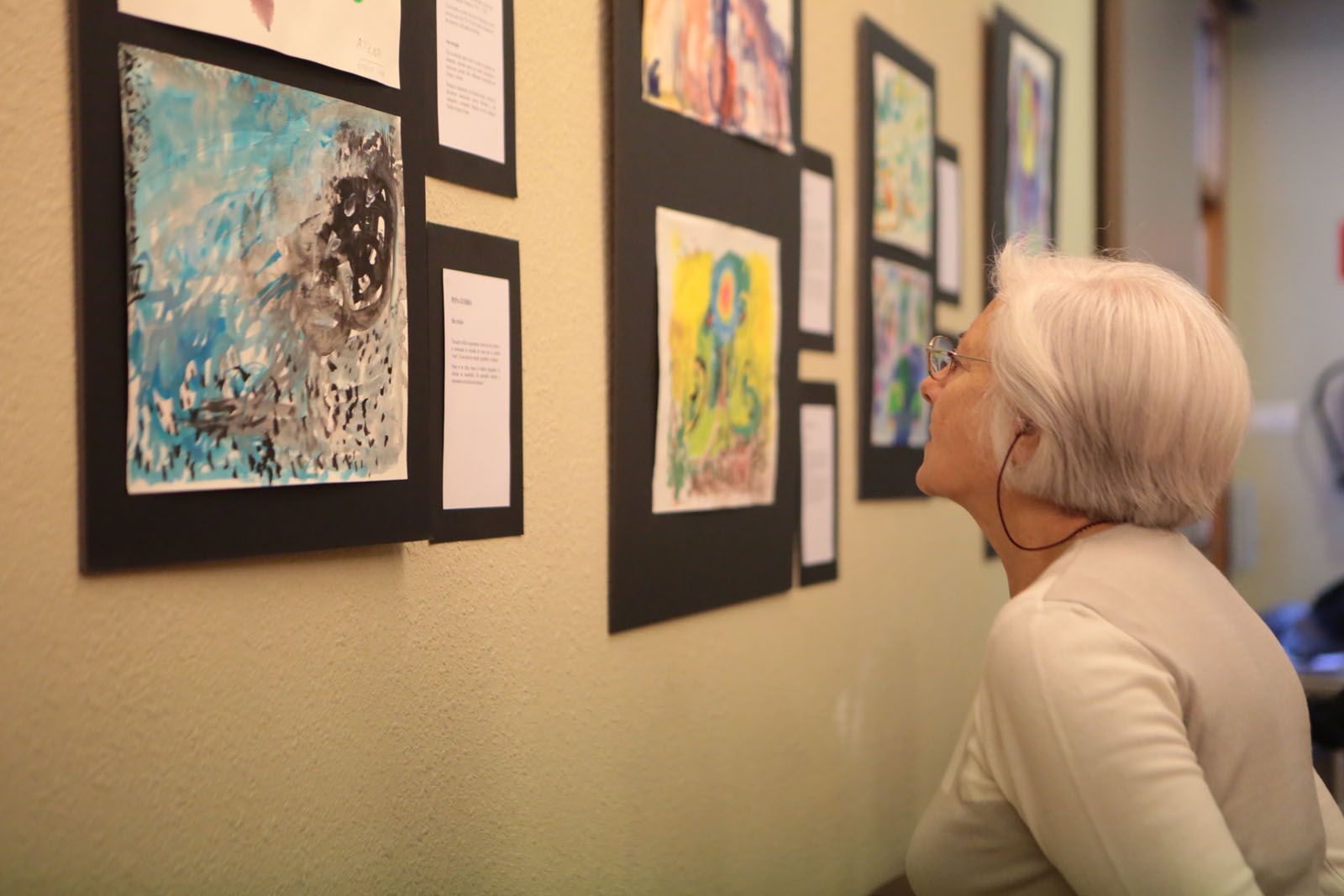 L'exposició es troba a la Llar d'Avis de la Parròquia FOTO: Artur Ribera 