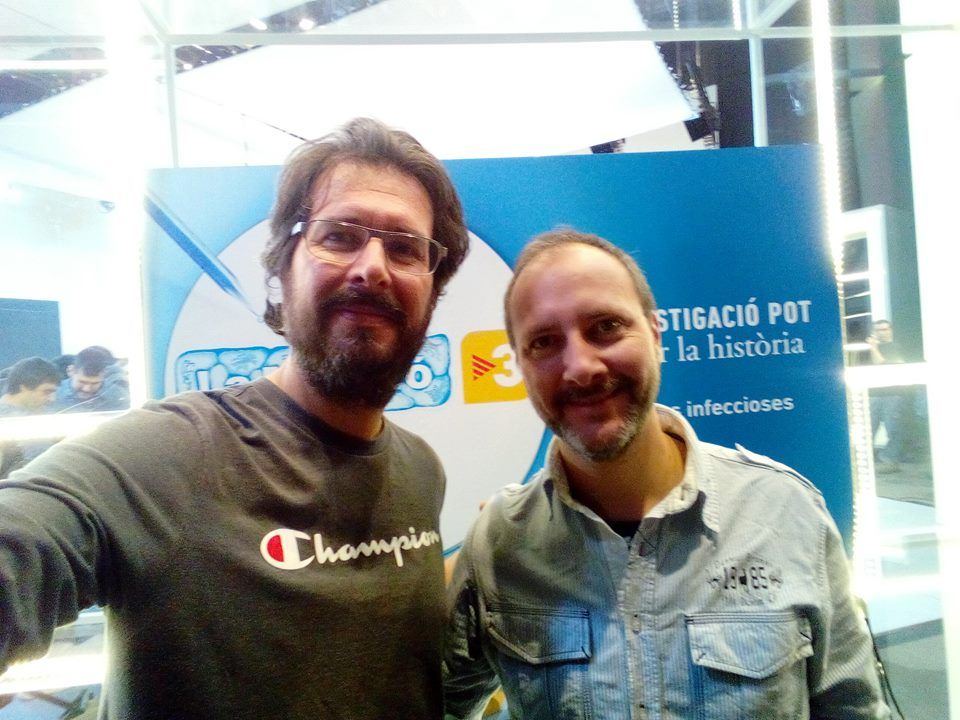 Jaume i Oriol Saltor, protagonistes del nou disc de La Marató FOTO: Cedida