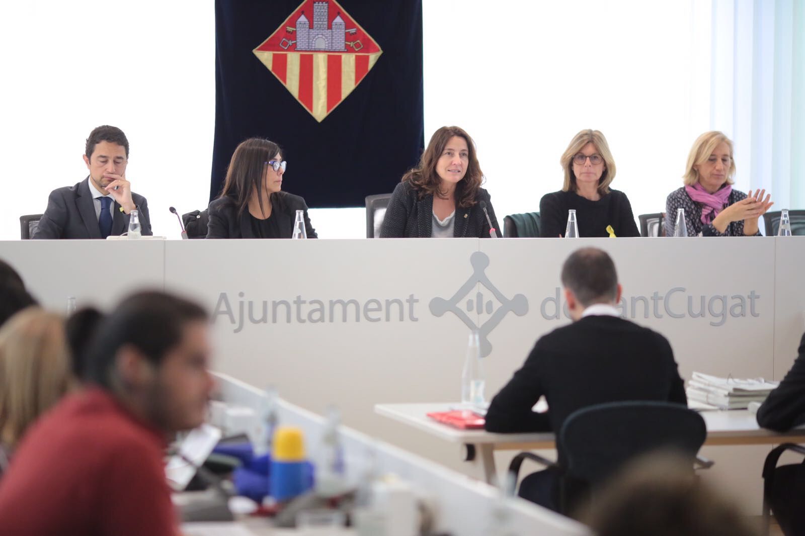 El ple municipal ha tingut lloc aquest dilluns, 20 de novembre FOTO: Artur Ribera 