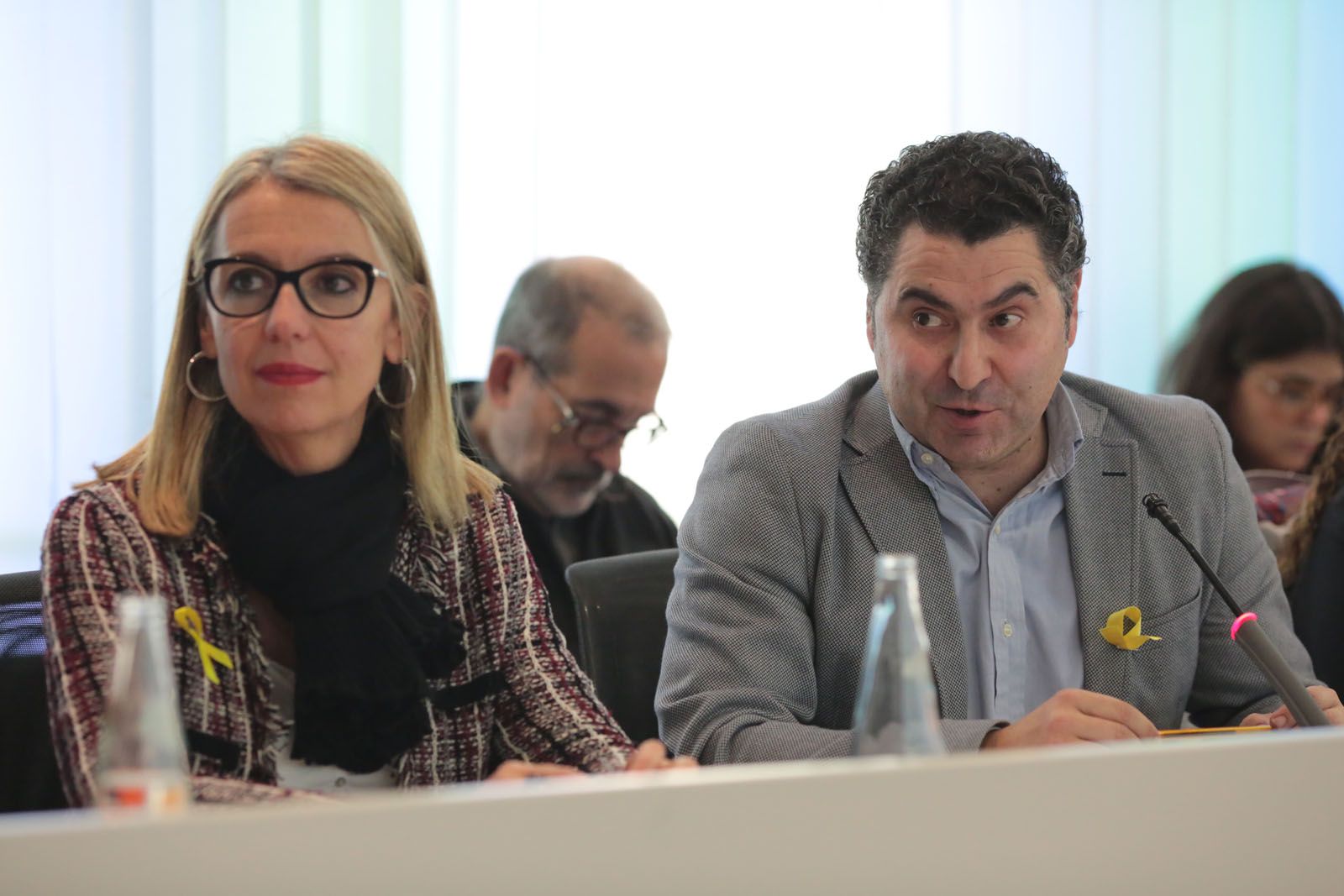 Mireia Ingla i Ferran Villasenyor (ERC-MES)