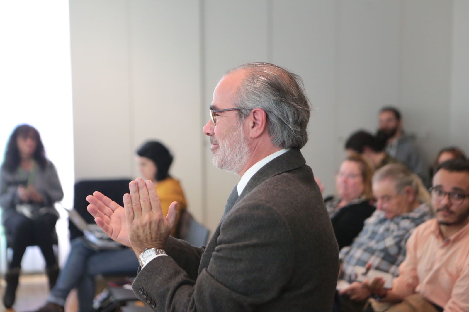 Rafa Espino, president del Club Junior FC de Sant Cugat