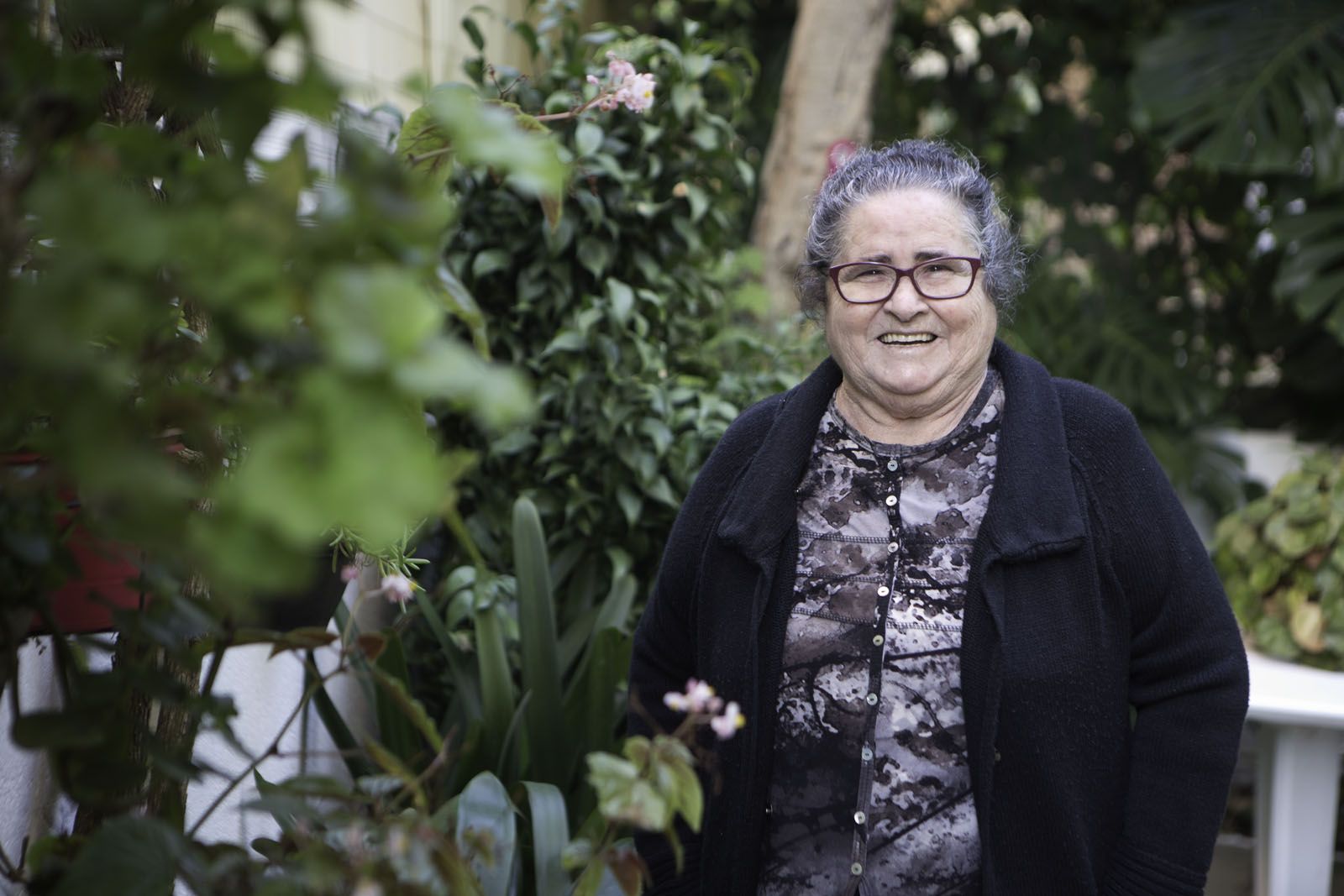 Matilde Lozano era coneguda al barri com 'la senyora' FOTO: Artur Ribera 