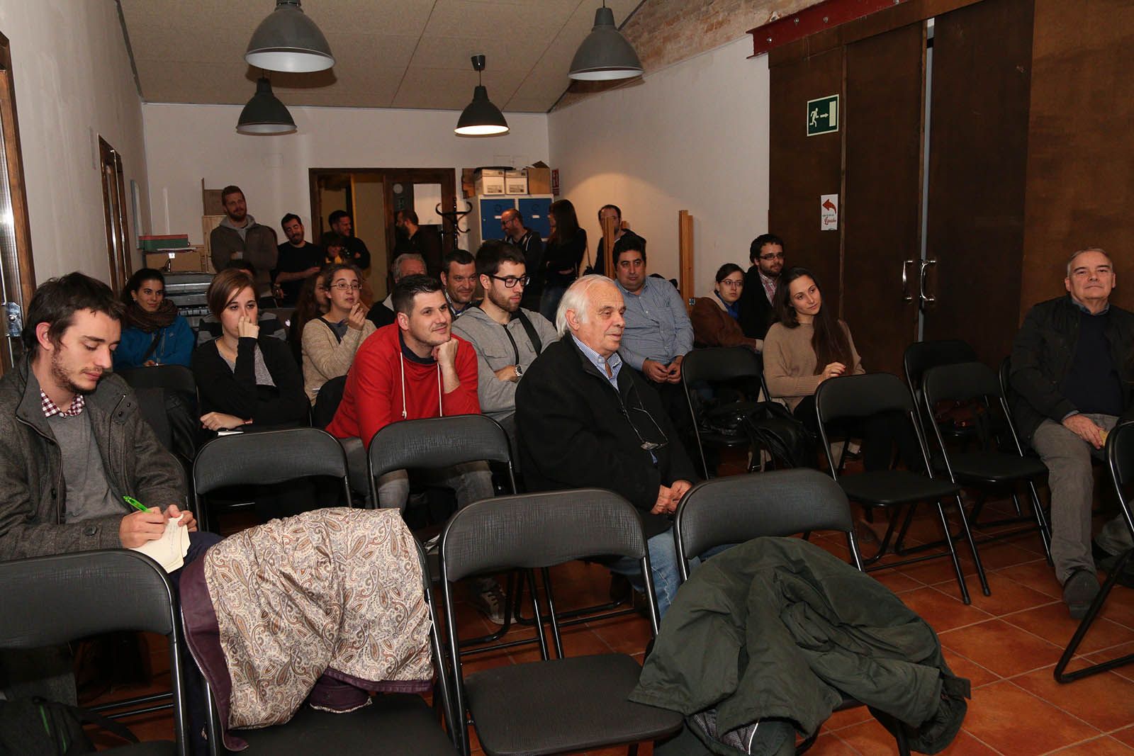 Presentació del llibre "Terra de crims" a Cal Temerari. Foto: Lali Álvarez