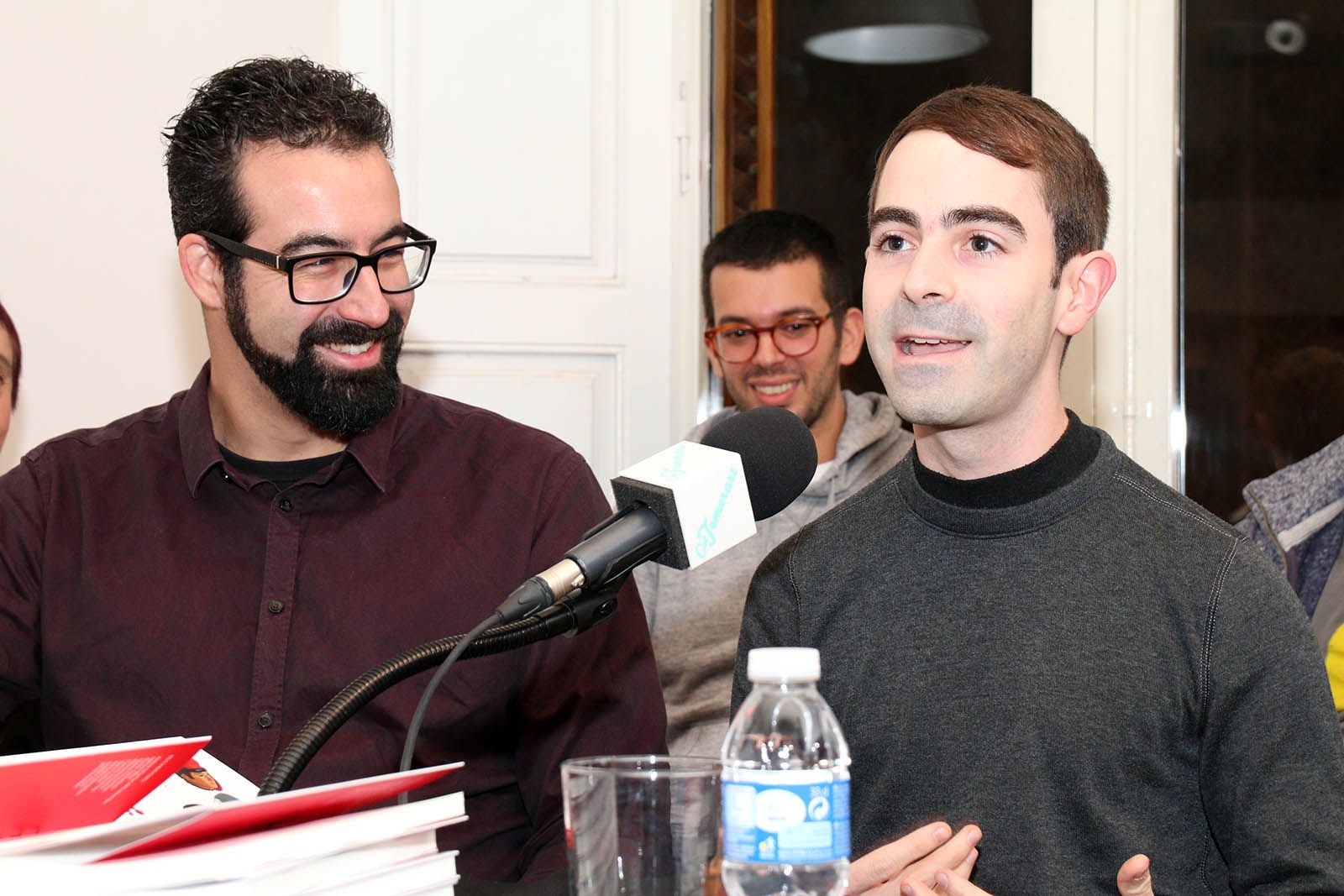 Presentació del llibre "Terra de crims" a Cal Temerari. Foto: Lali Álvarez