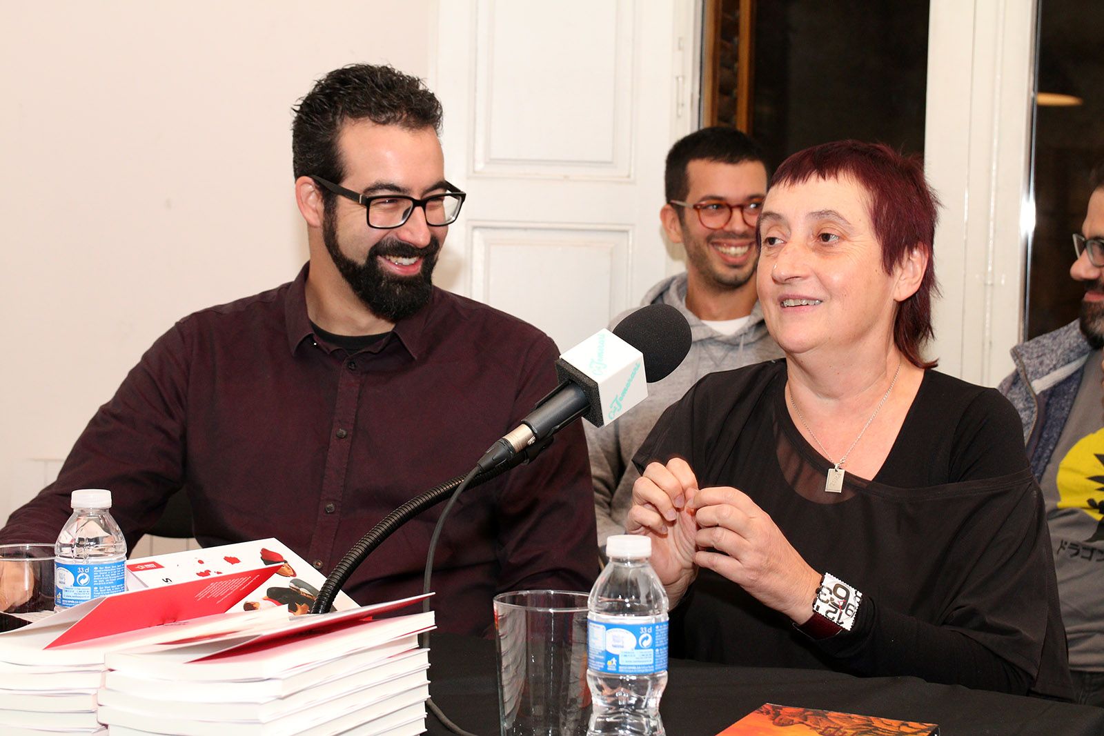 Presentació del llibre "Terra de crims" a Cal Temerari. Foto: Lali Álvarez