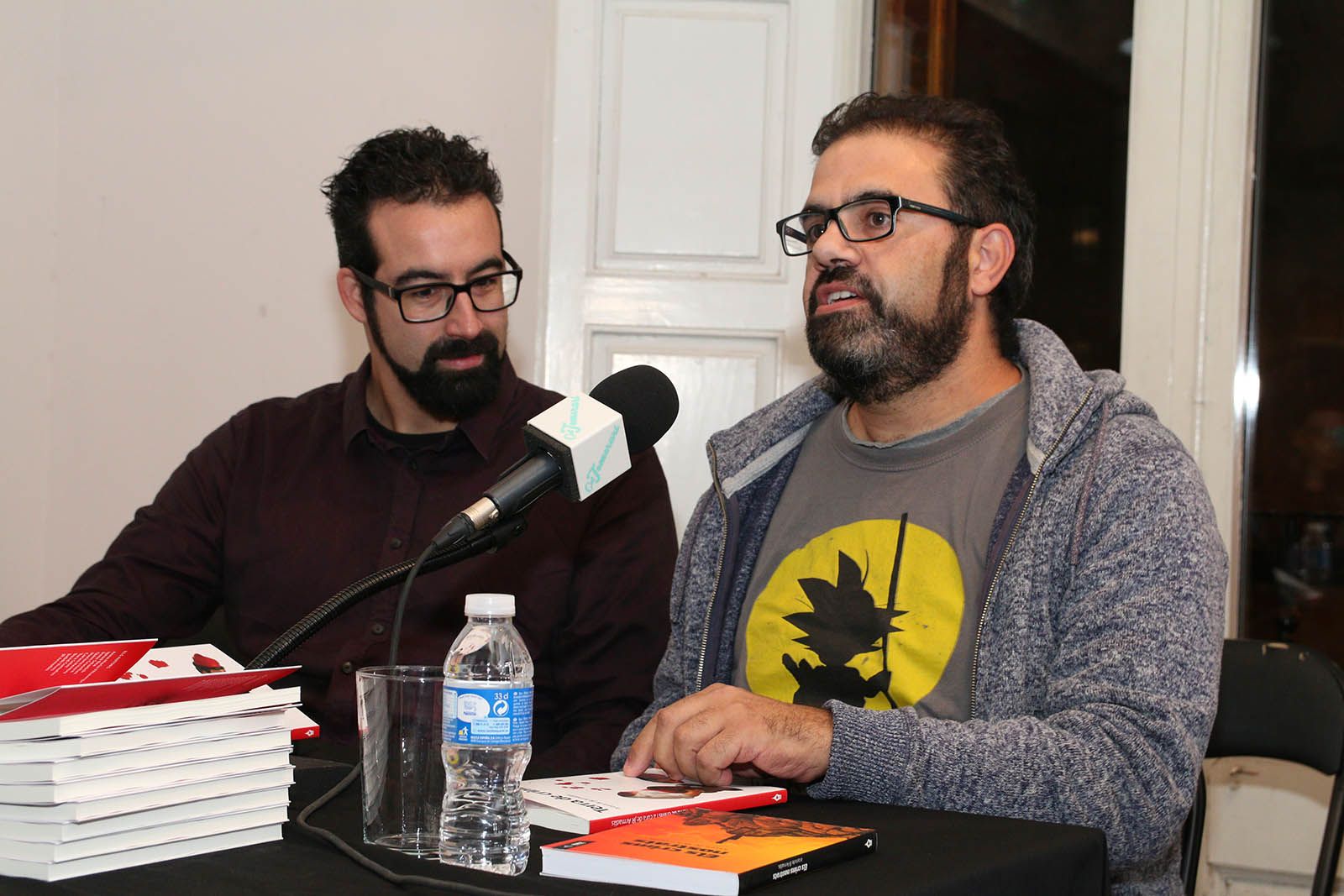 Presentació del llibre "Terra de crims" a Cal Temerari. Foto: Lali Álvarez